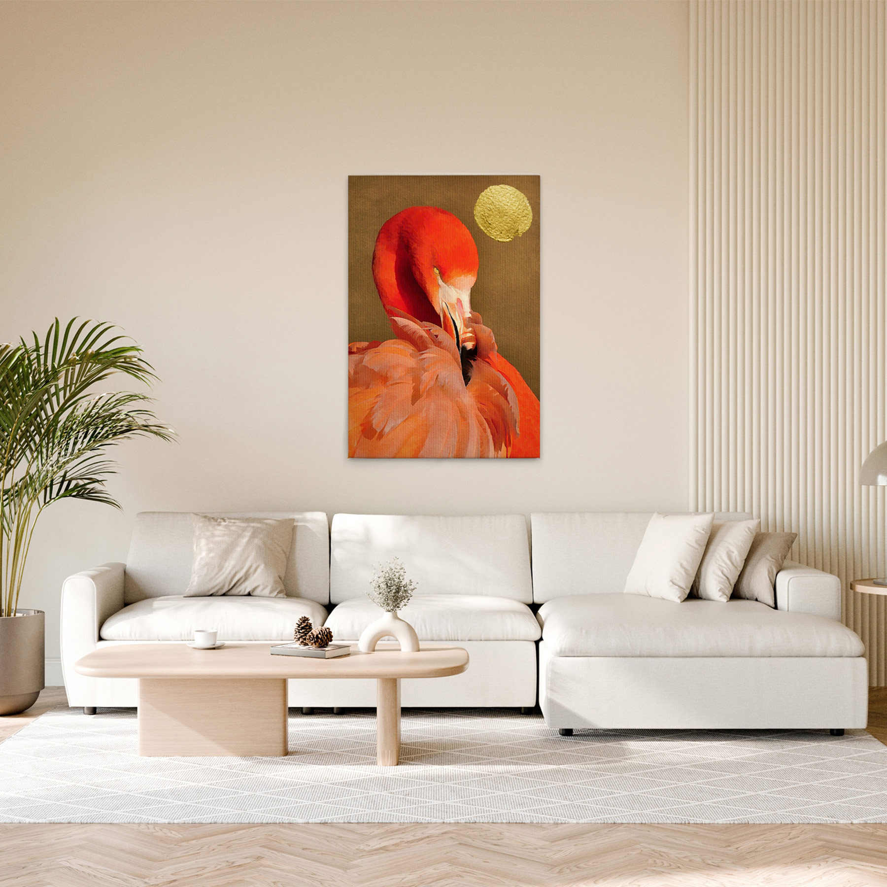 AS Leinwandbild Flamingo in Sun DD131829