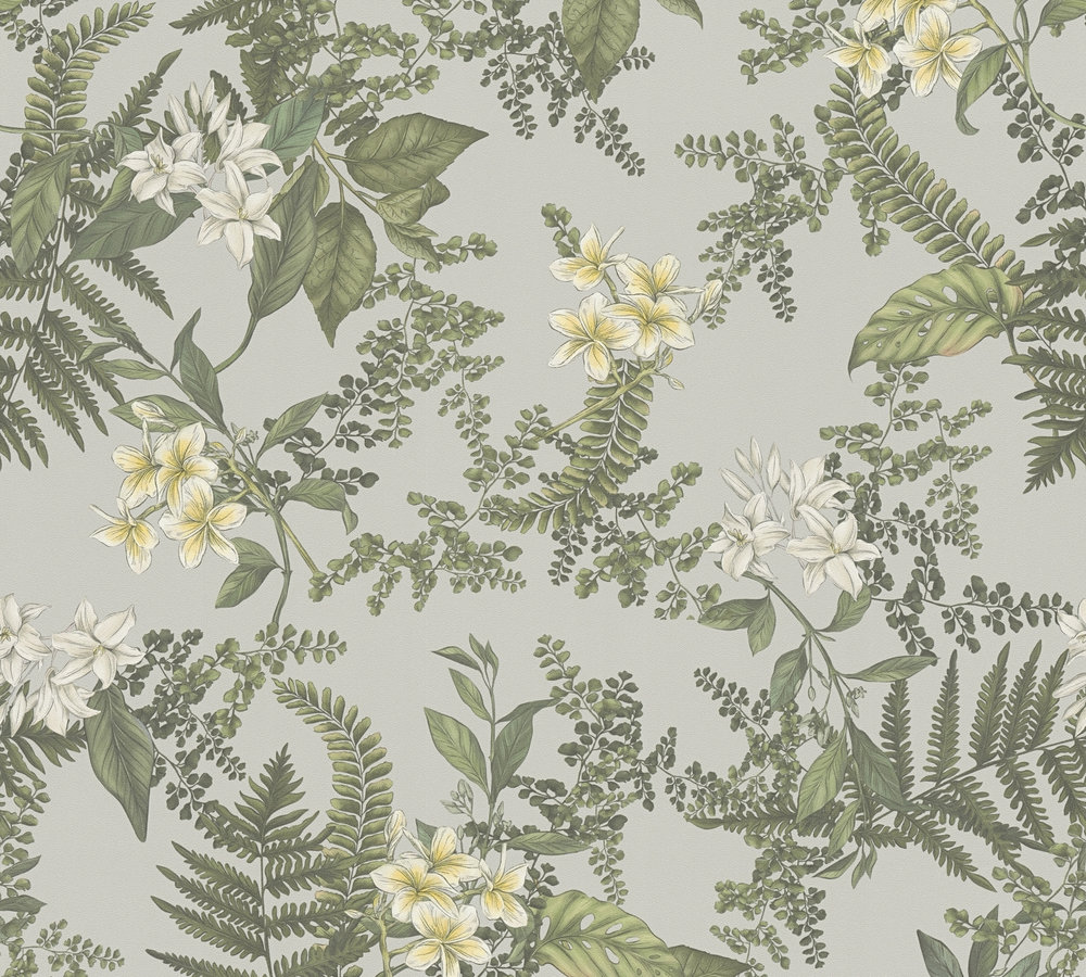 Livingwalls Vliestapete Drawn Into Nature Pflanzen  394242