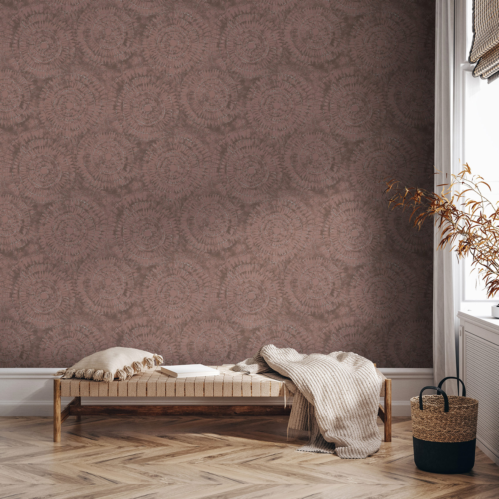 Hohenberger Vliestapete Chalk Notre Dame Blush 65564