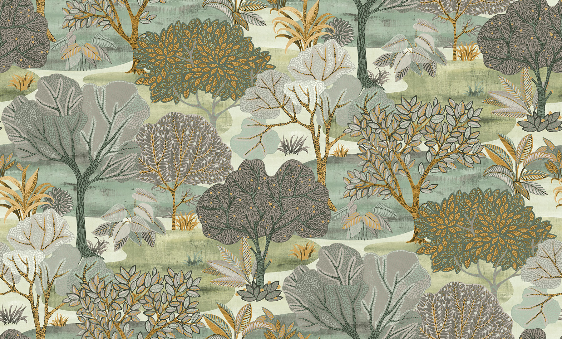 Thomas Vliestapete Attraction Moos Bäume AL26253