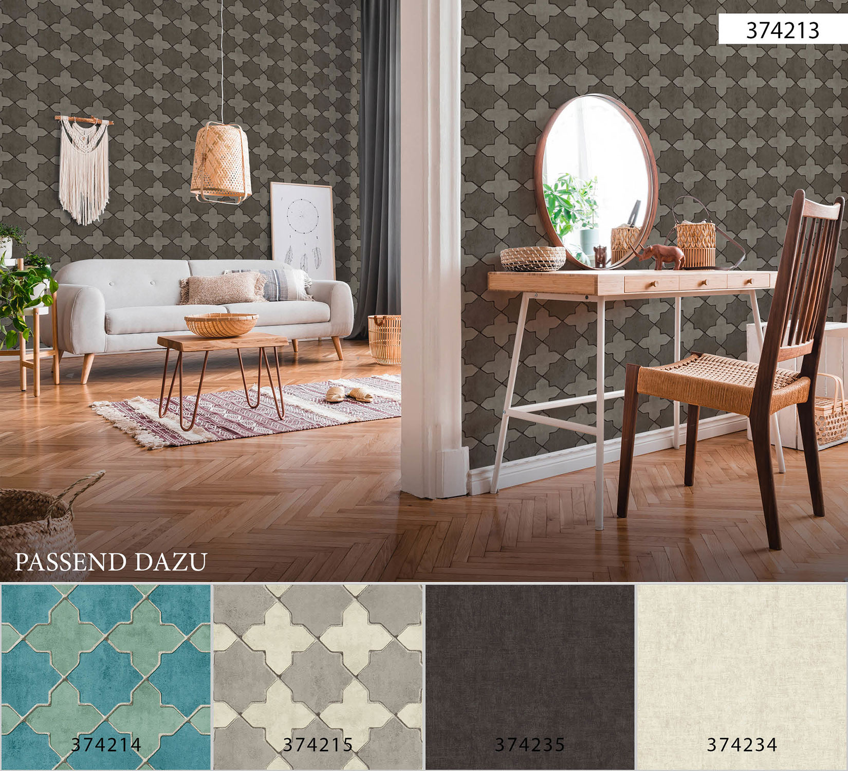 AS Vliestapete New Walls Geometrische Tapete 374213