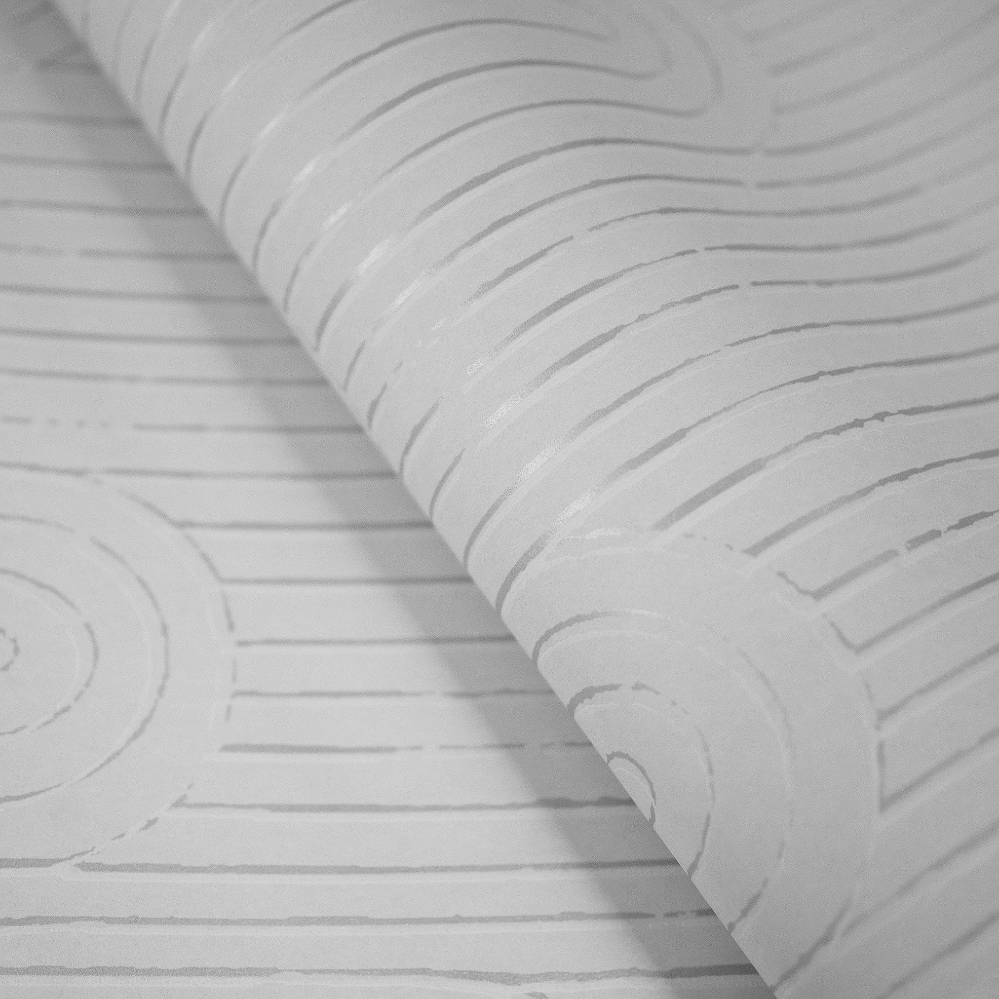 Hohenberger Vliestapete Chalk Colosseo Silver 65527