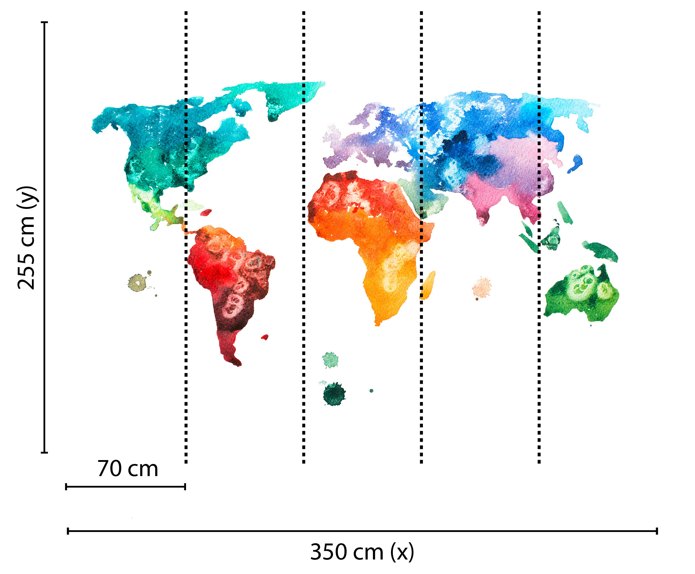 AS Fototapete Designwalls ColourfulWorld DD118696