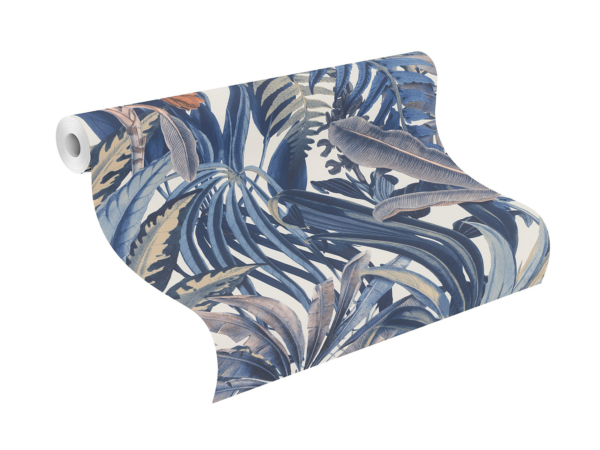 Rasch Vliestapete Symphony Blau Dschungel 689501