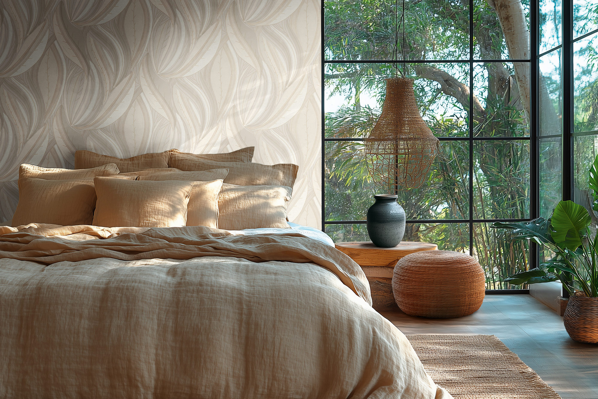 AS Vliestapete MS Hot Spots Floral Creme 786554