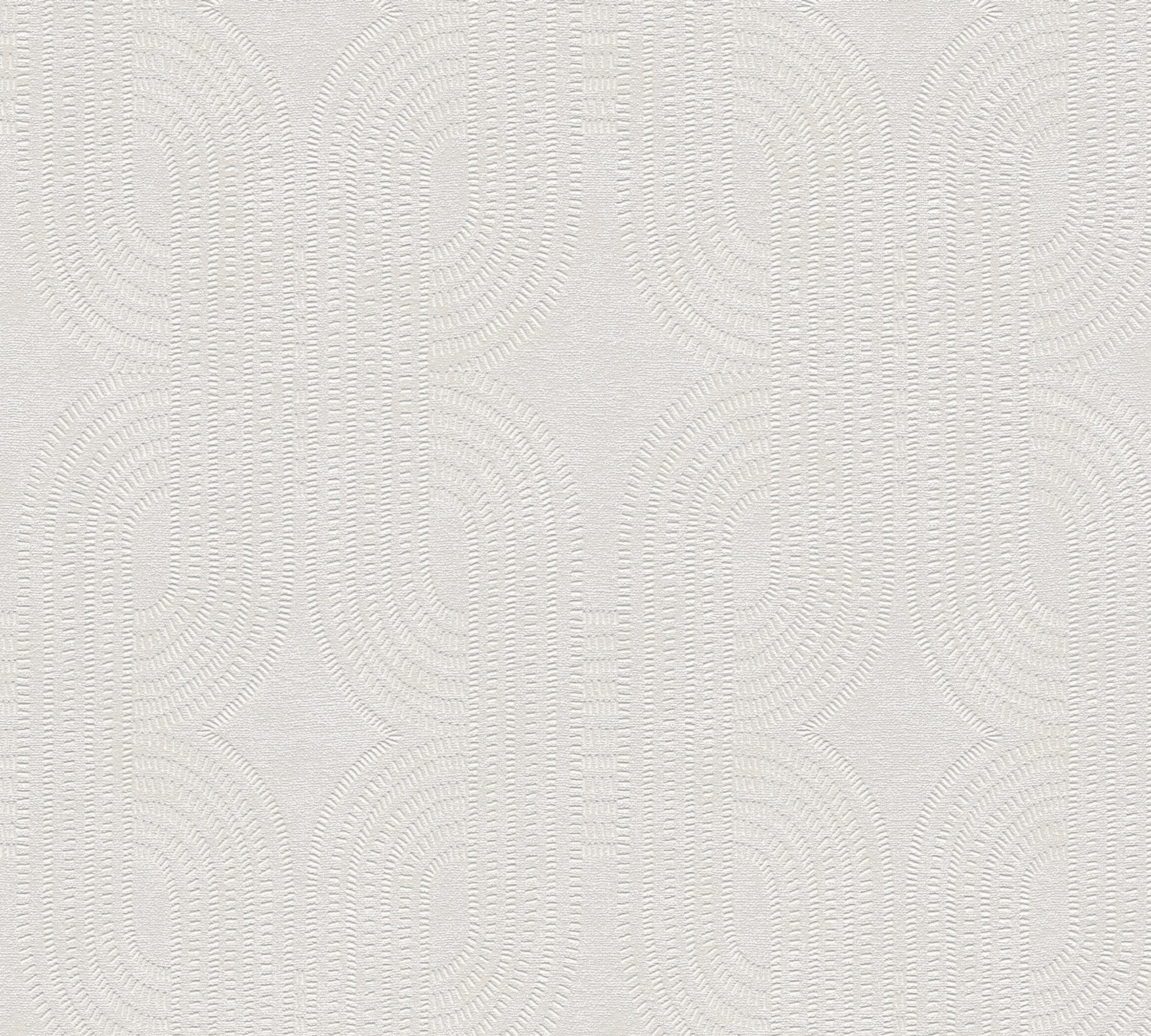 AS Vliestapete French Affair Struktur Weiß 399372