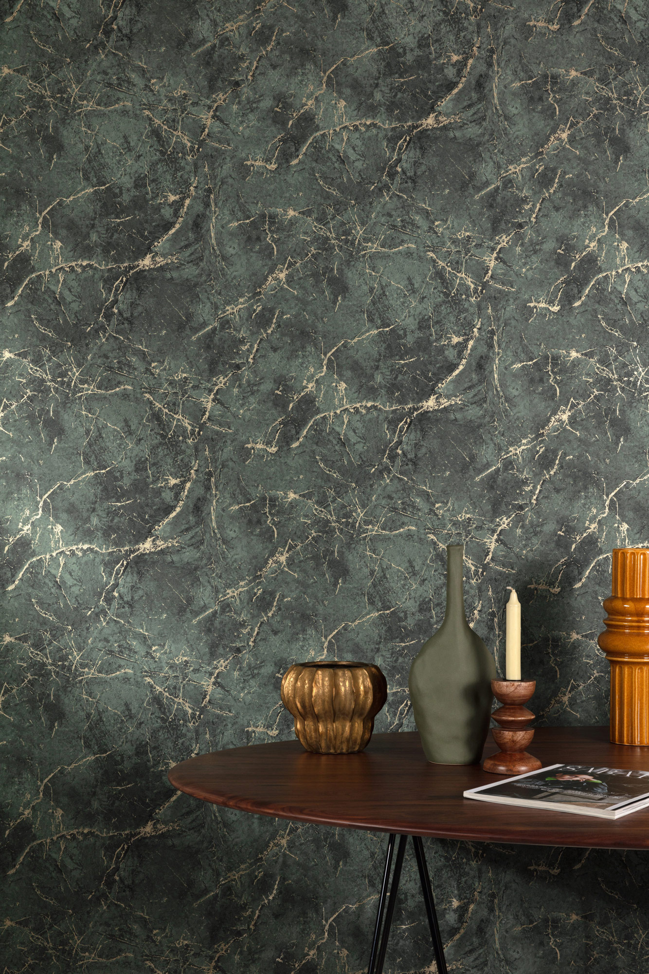 Grandeco Vliestapete Textured Vibes Marmor A78002