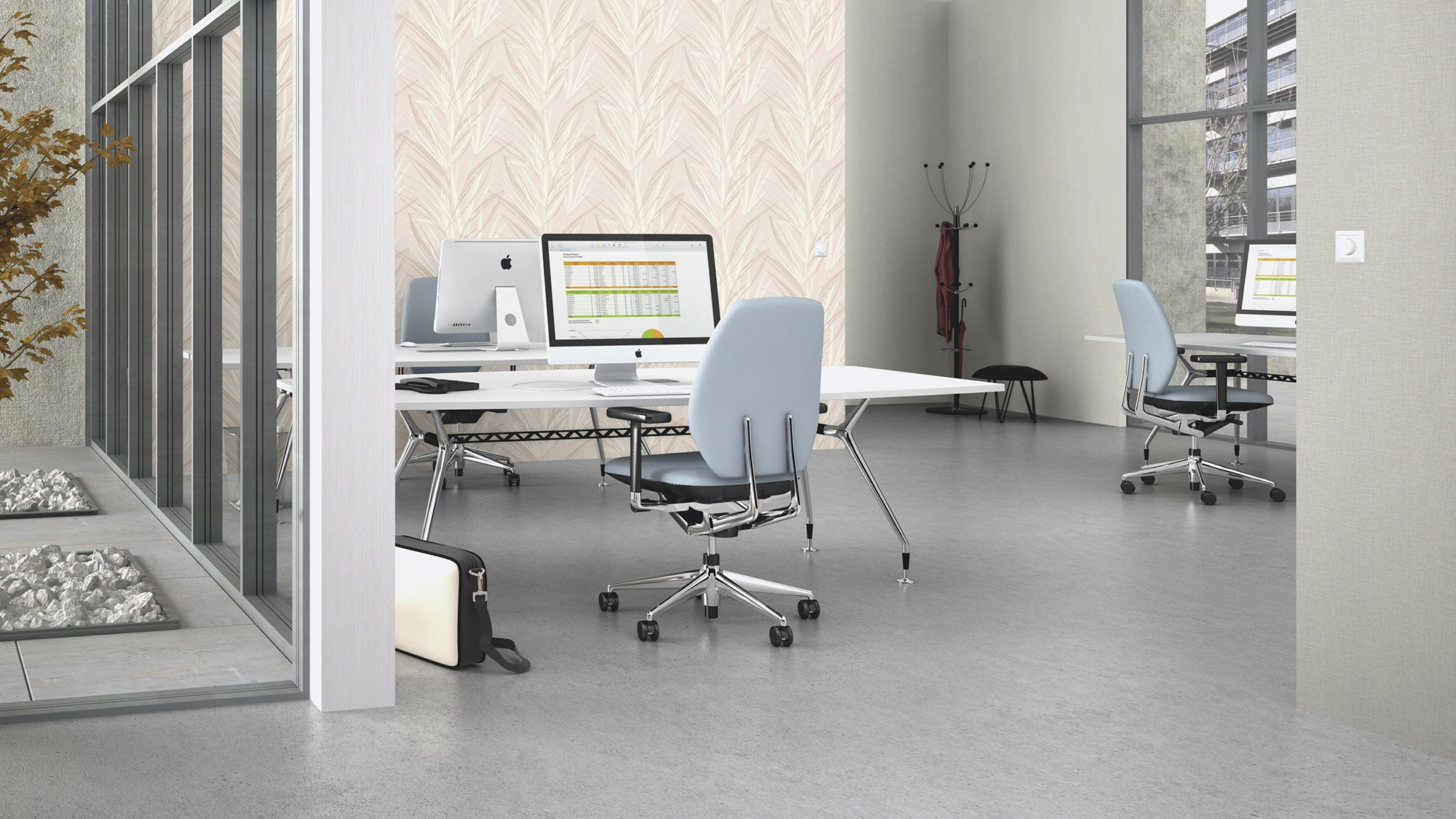 Rasch Vliestapete Welcome Home Rosa-Rose 654028