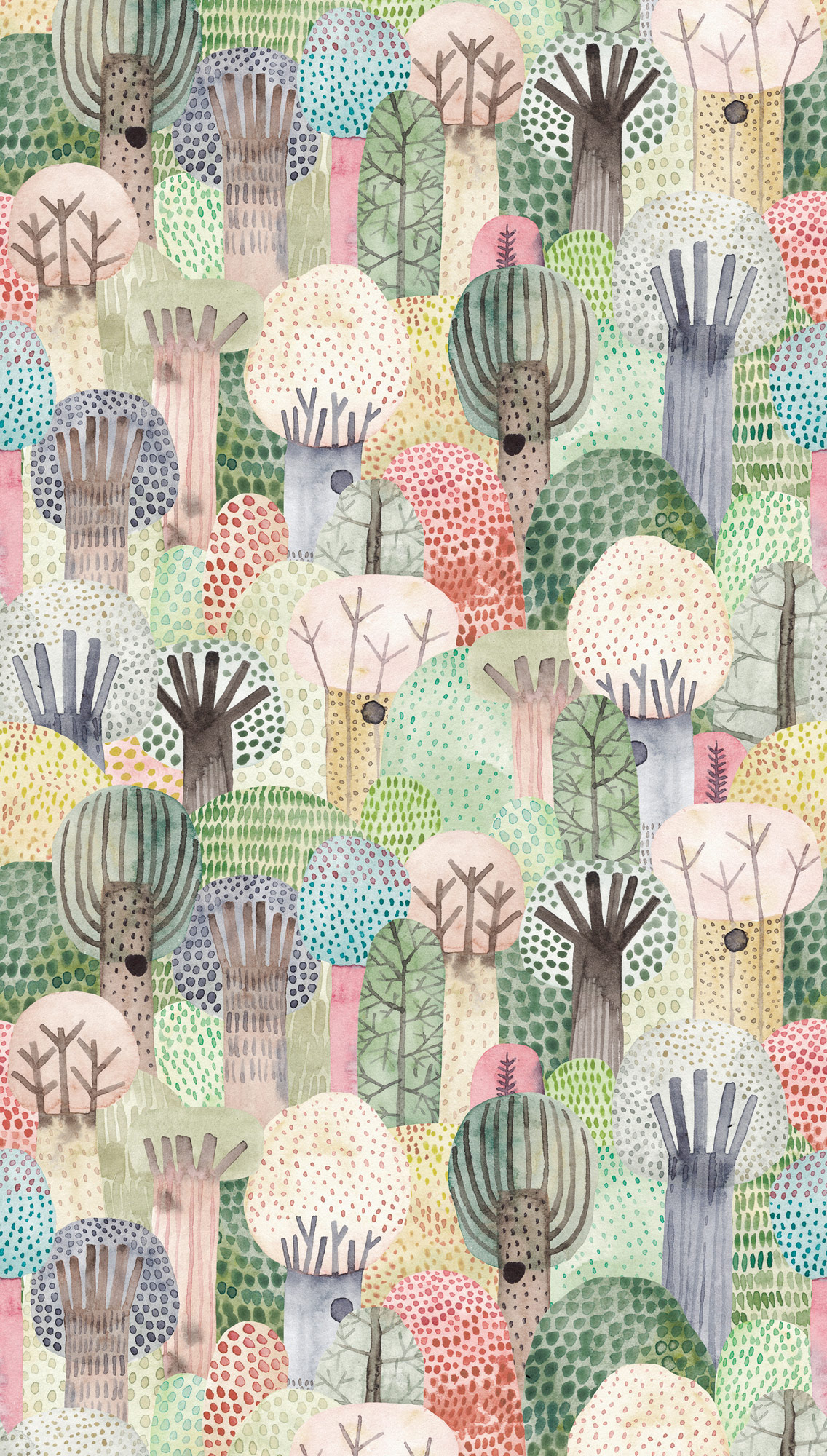 Livingwalls Vliestapete The Wall 3 Waldtapete 398611