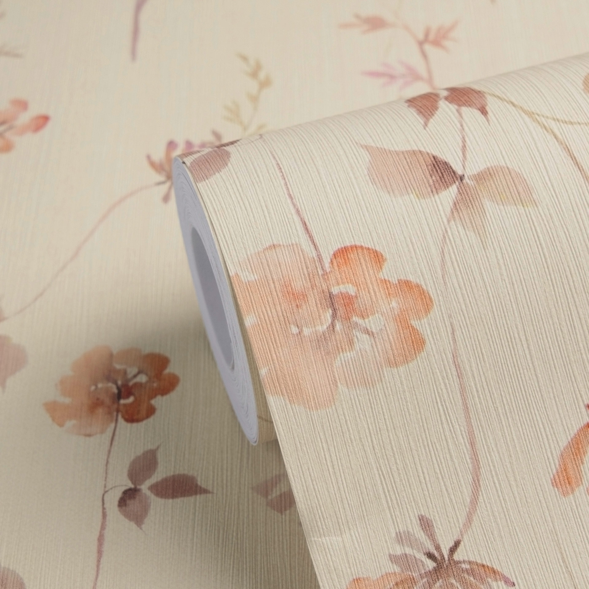 AS Vliestapete Trend Spectrum Blumentapete Beige 792373