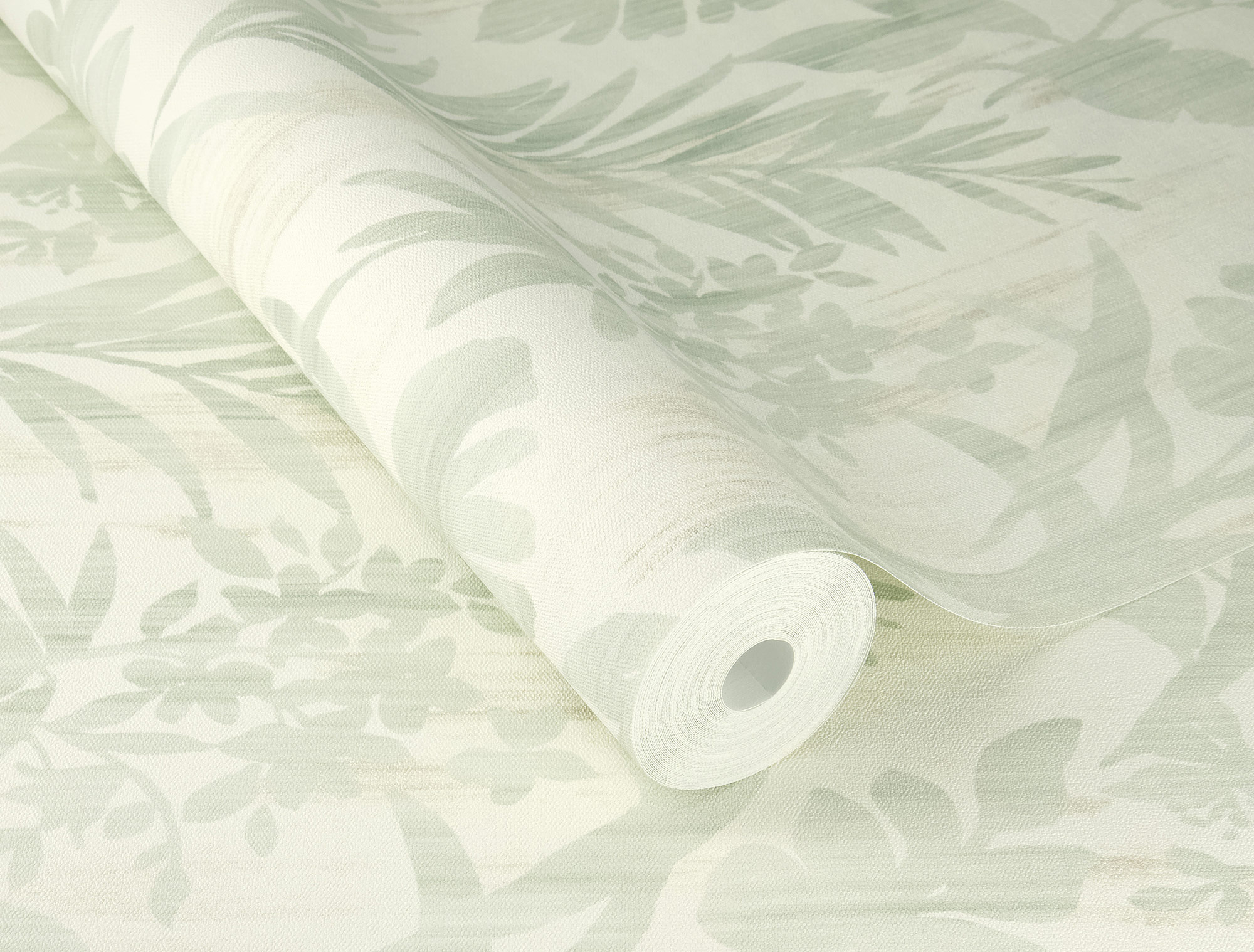 Rasch Vliestapete Beachhouse Grün-Hellgrün 410587