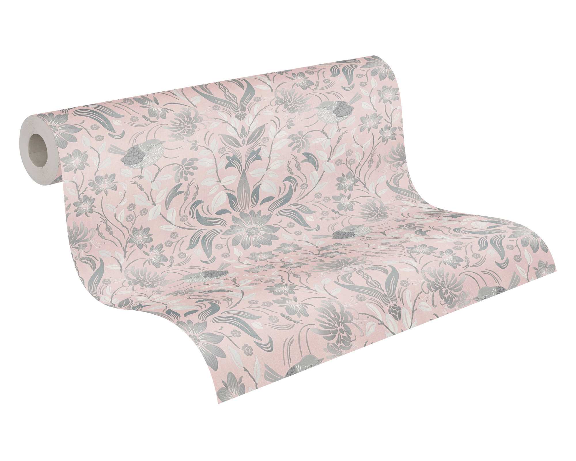 AS Vliestapete Maison Charme Floral rosa 390752