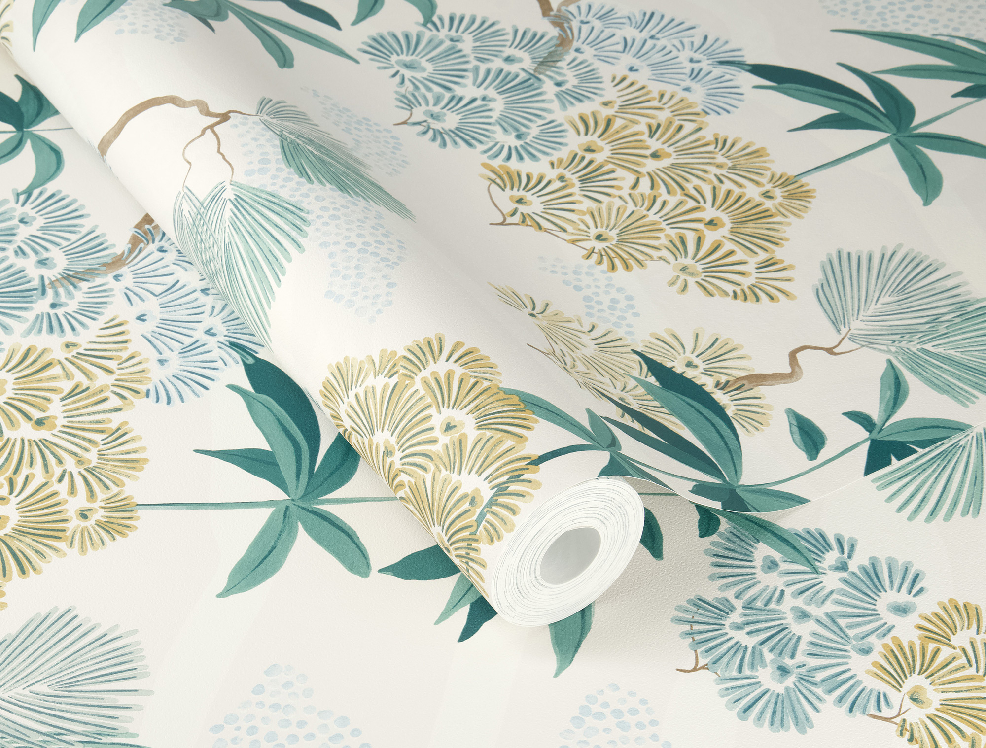 Rasch Vliestapete Allegretto Türkis-Helltürkis 792515