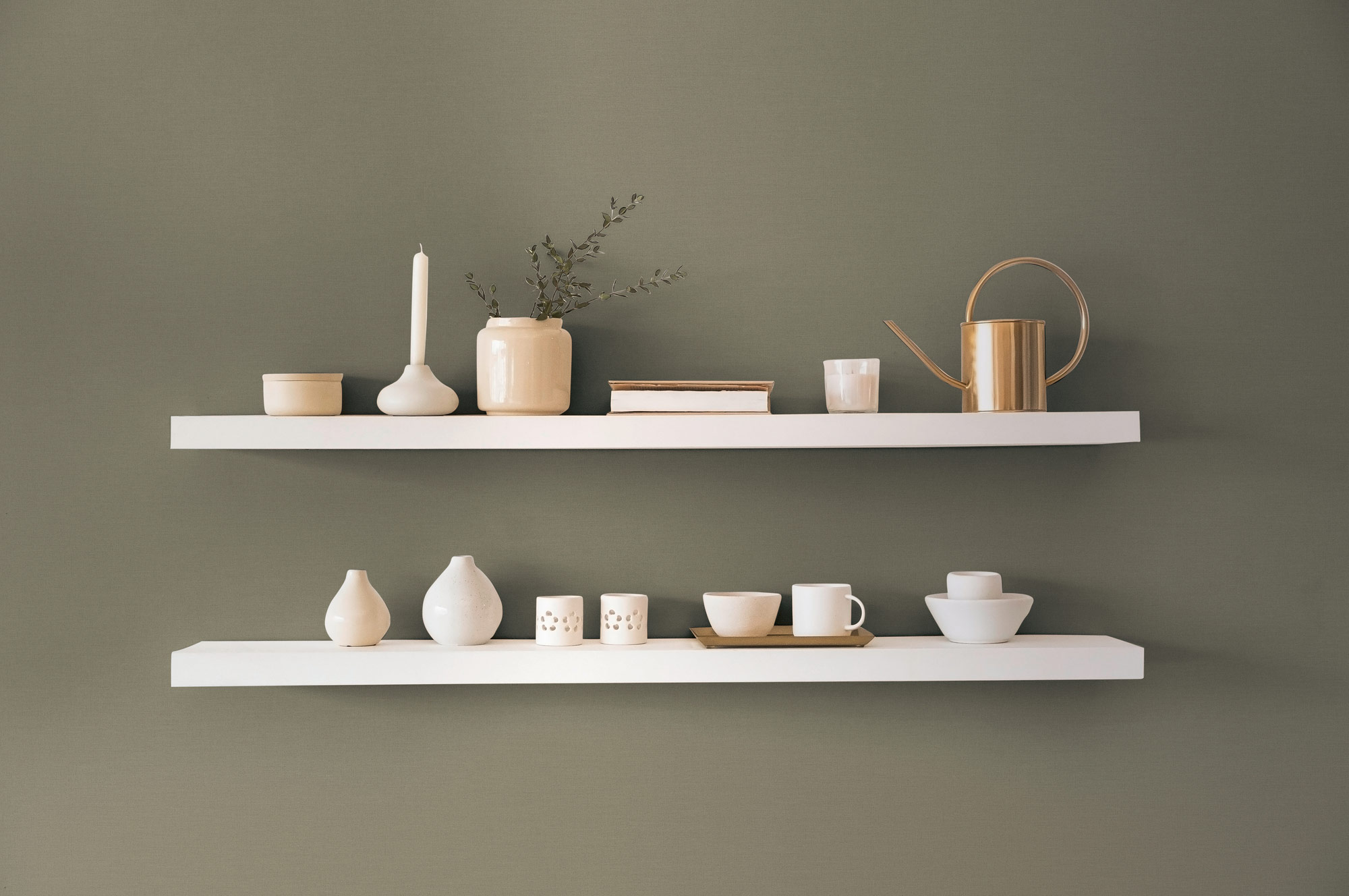 AS Vliestapete PintWalls II Unitapete Grün 390975