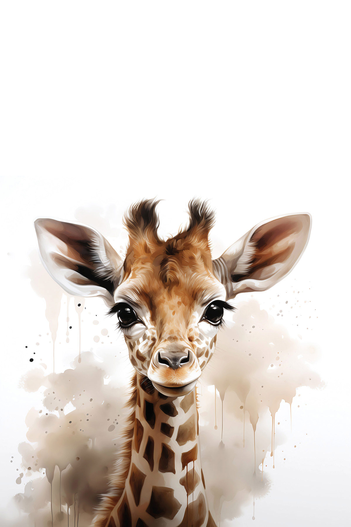 AS Leinwandbild Baby Giraffe DD132983