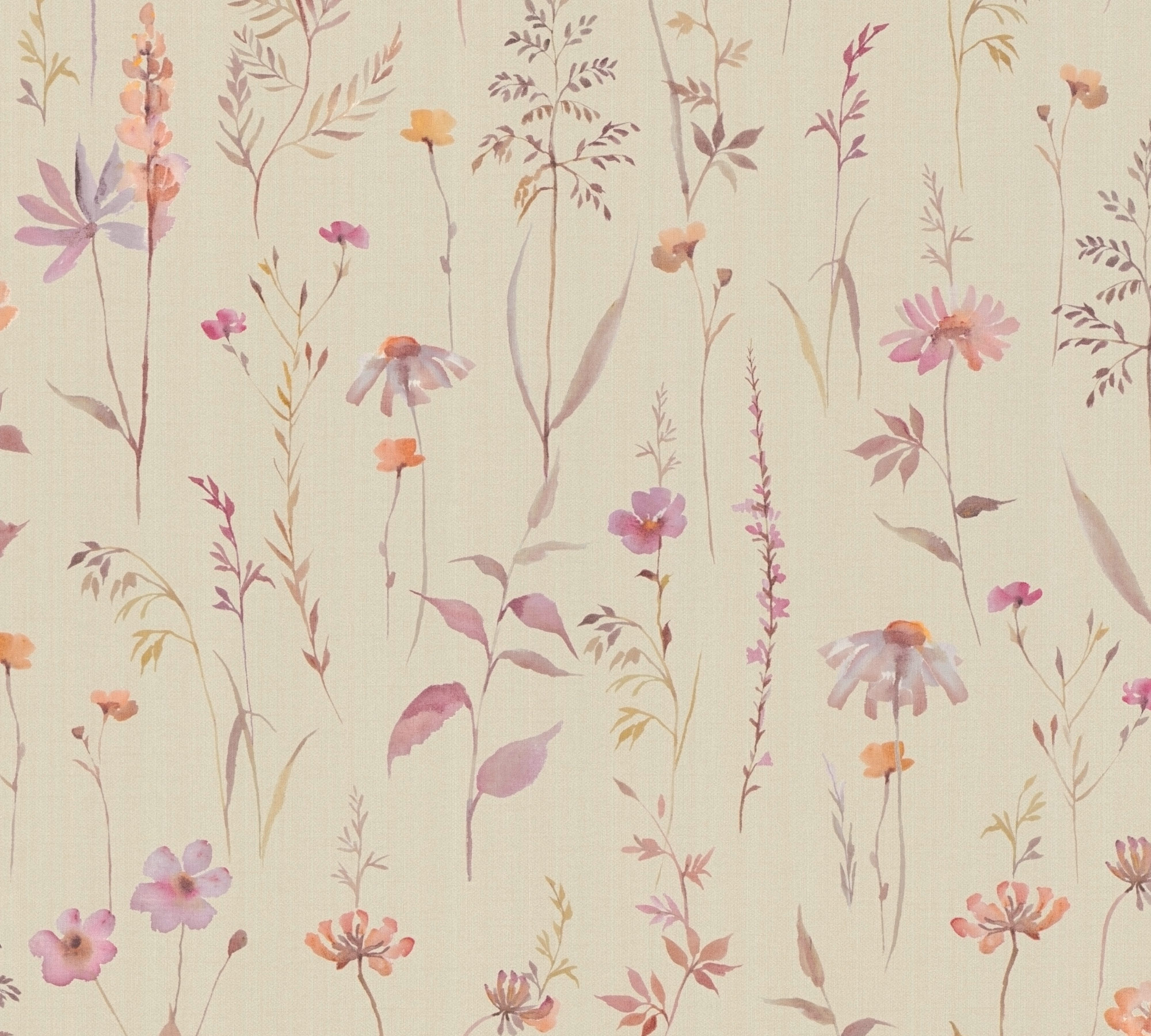 AS Vliestapete Trend Spectrum Blumentapete Beige 792373