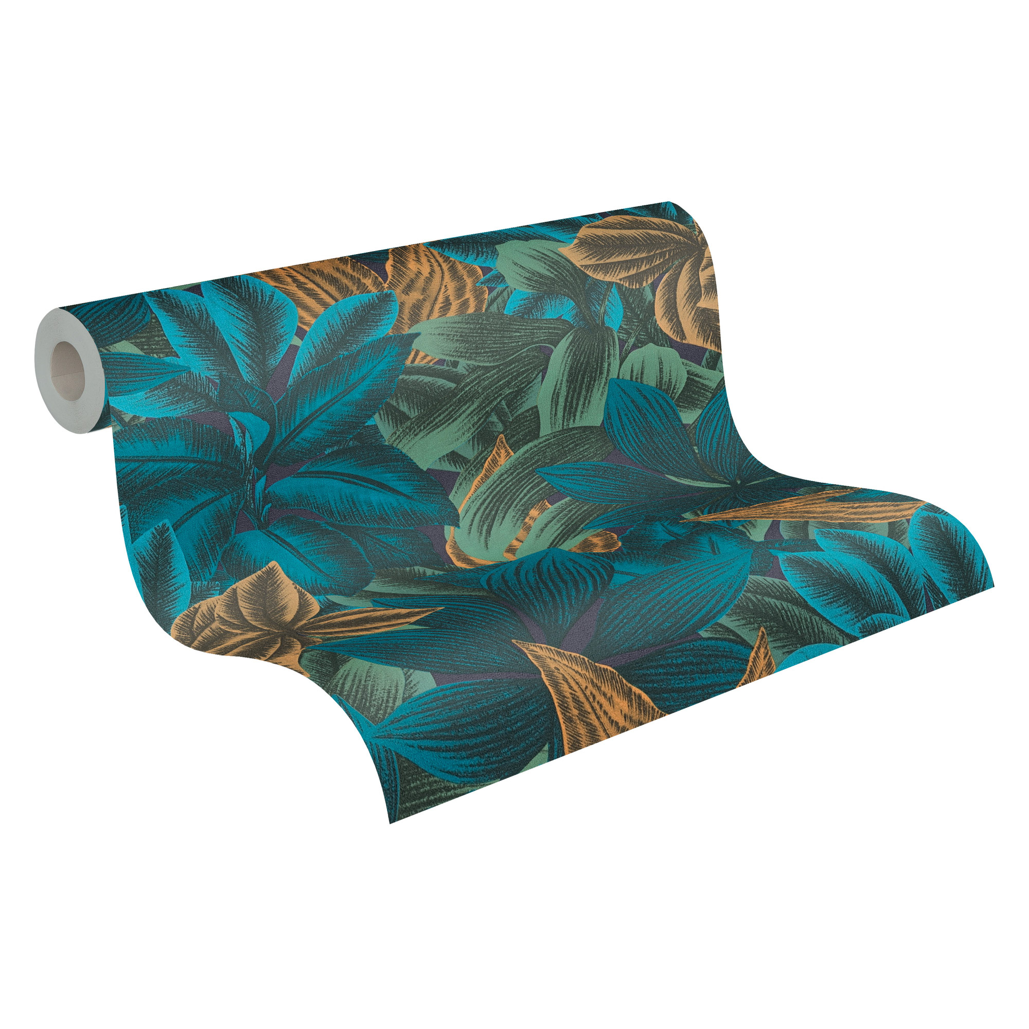 AS Vliestapete MS Travel Styles Dschungel Blau 392221