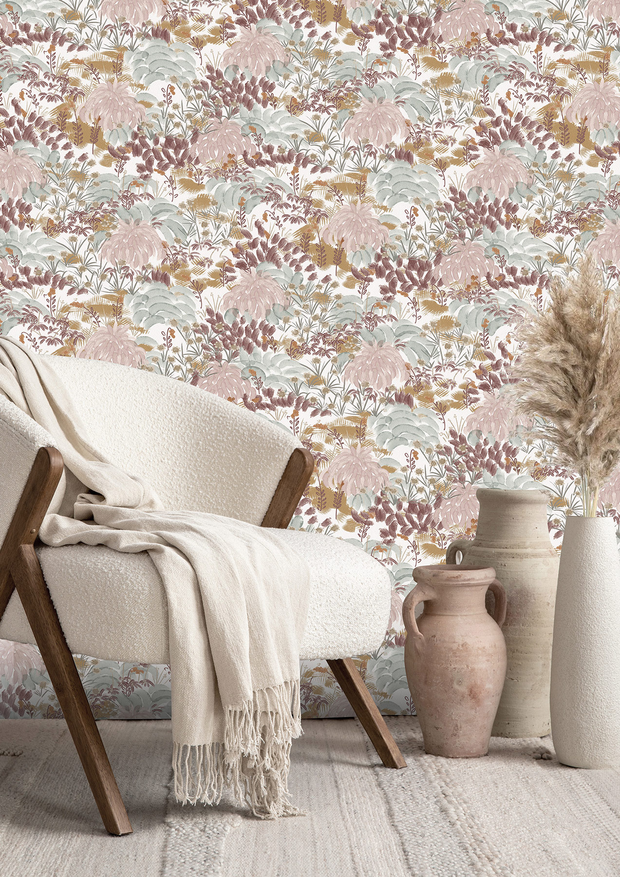 Rasch Vliestapete Symphony Rosa-Altrosa 868302