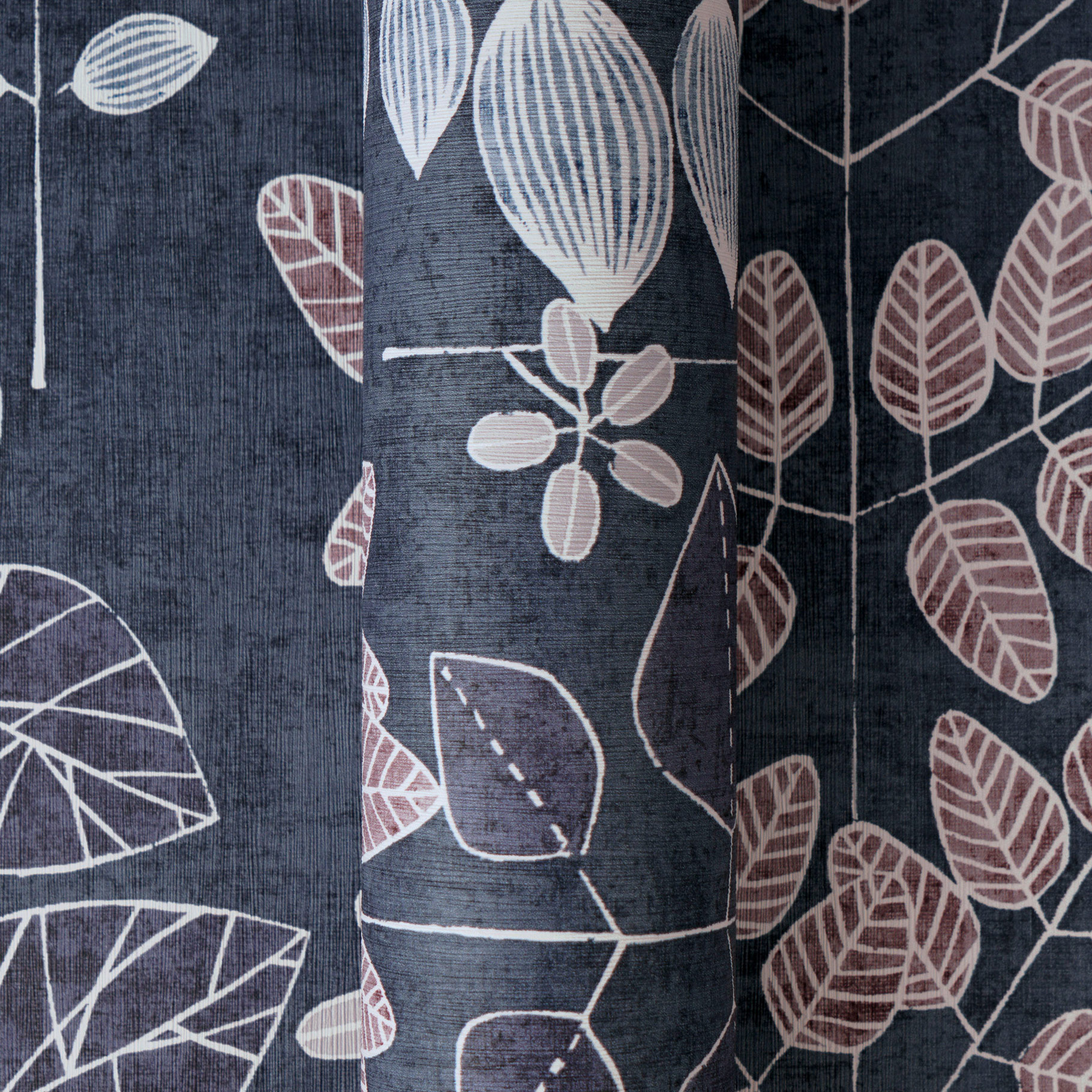 AS Vliestapete Nordic Feeling Blätter Zweige Blau 791494