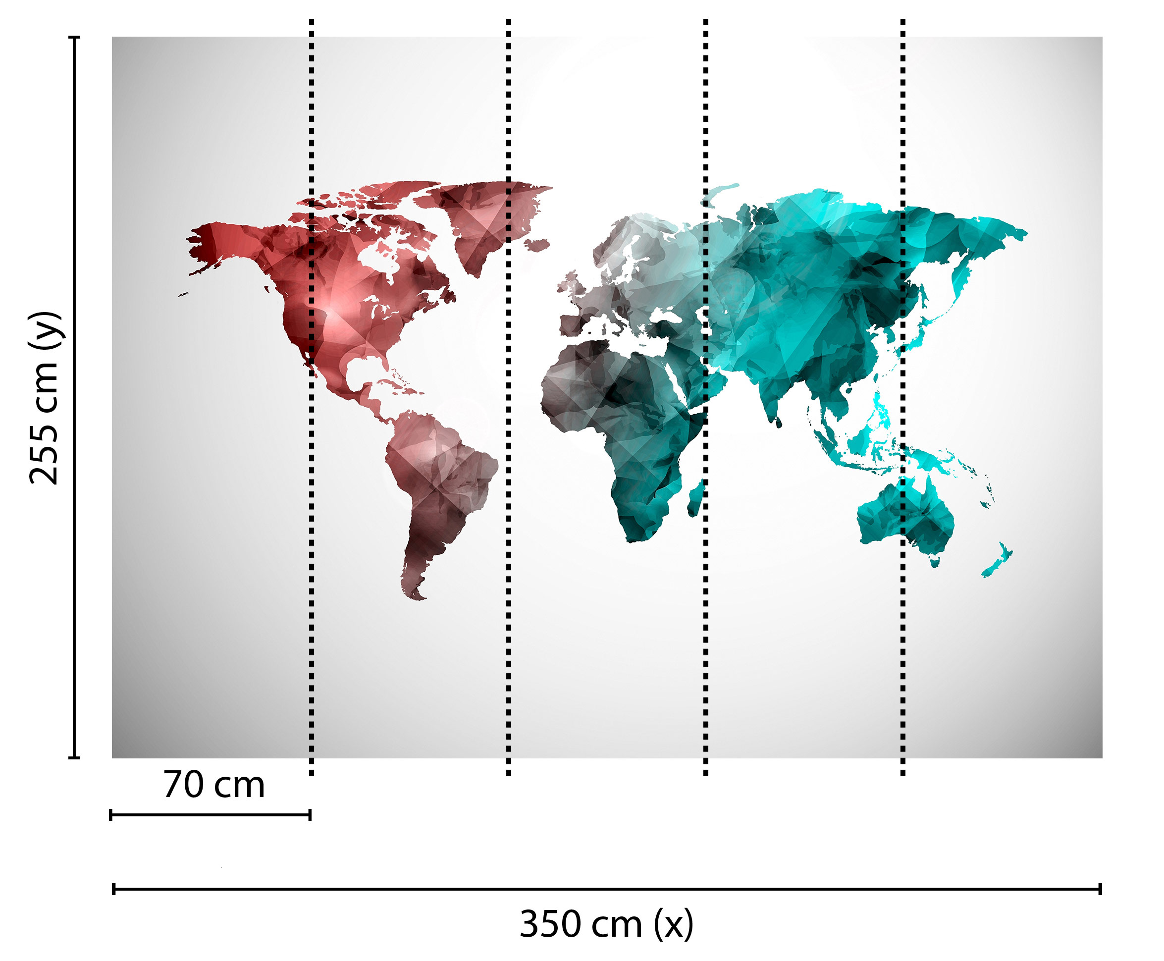 AS Fototapete Designwalls World Graphic DD118708