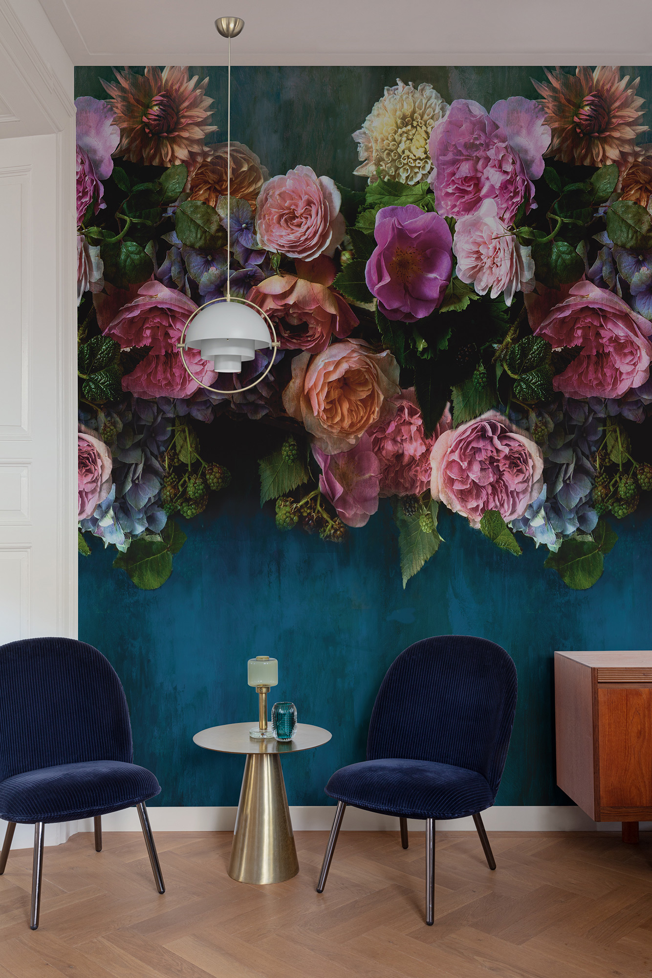 Grandeco Wandbild Mural Young Edition Blumen ML6601