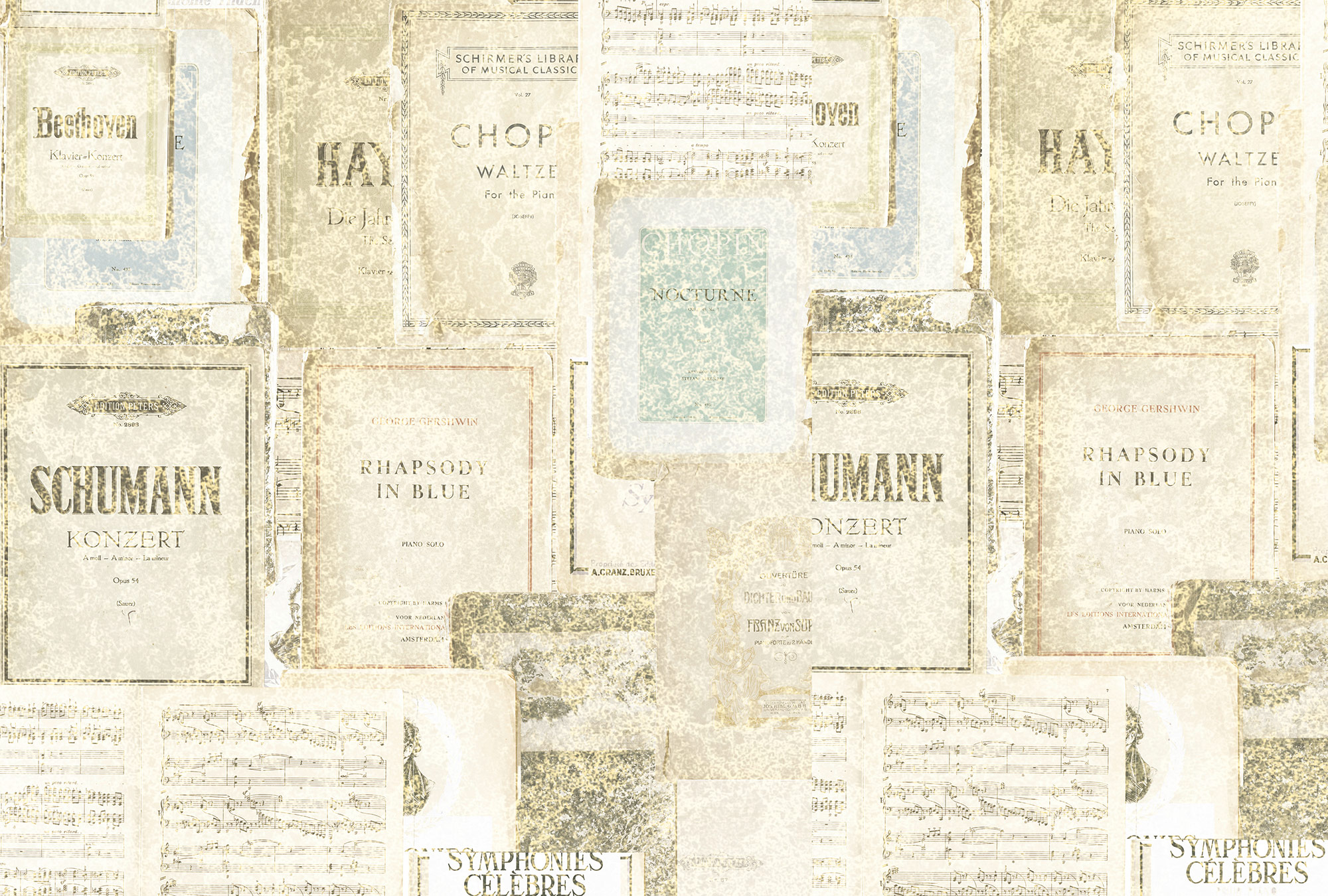 AS Fototapete Atelier 47 SheetMusic DD117385