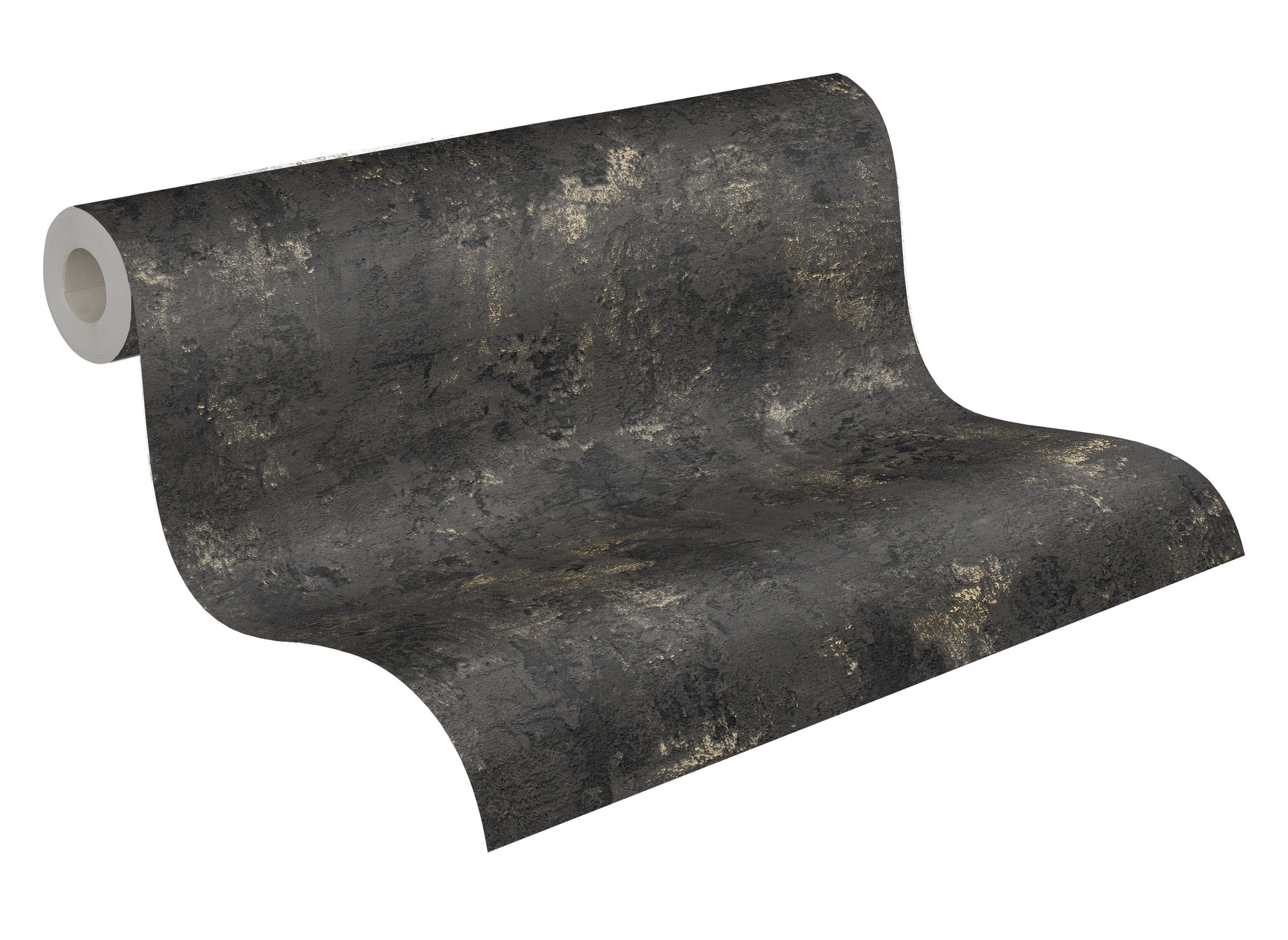 AS Vliestapete The BOS schwarz Steinoptik 388234