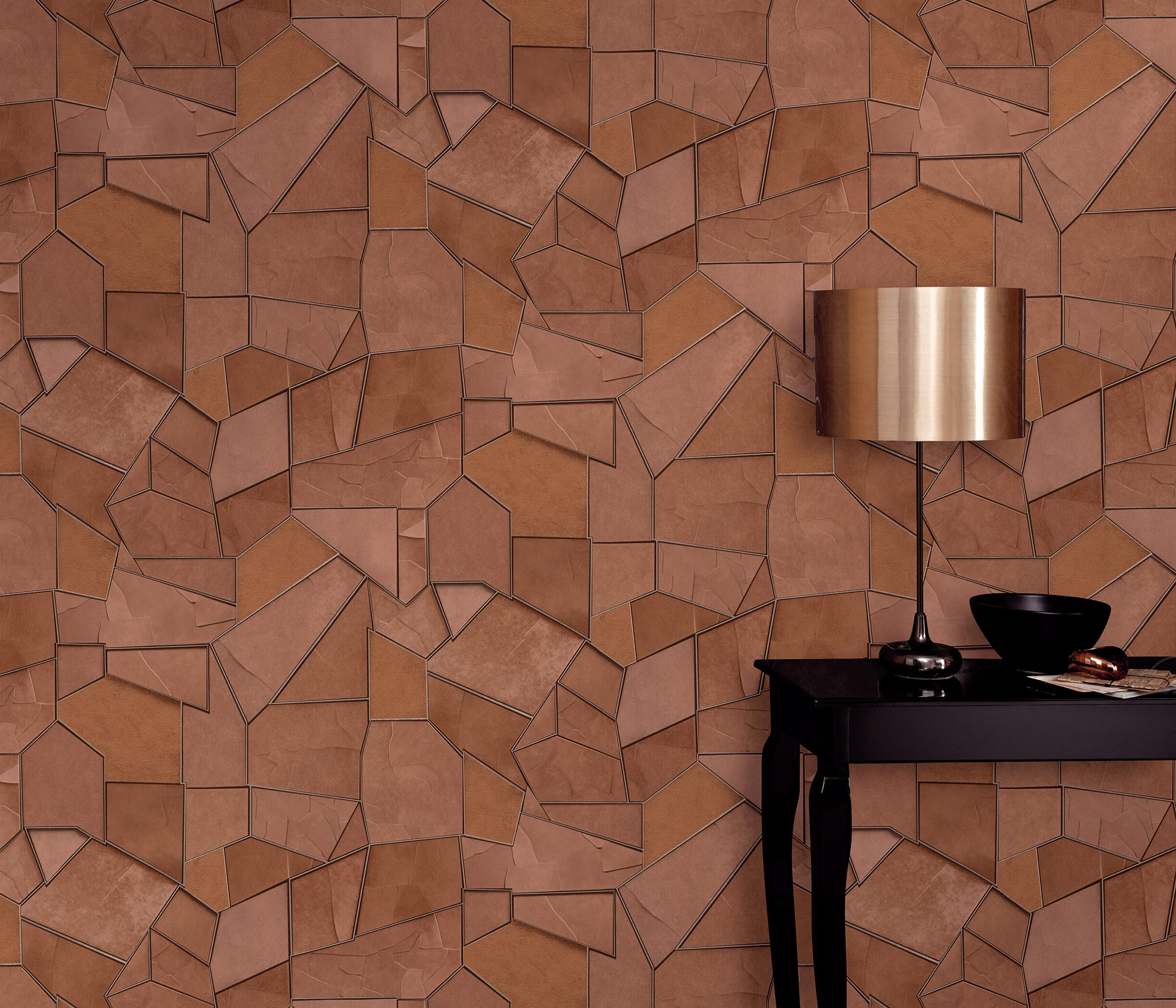 Erismann Vliestapete Elle 4 braun 1044513