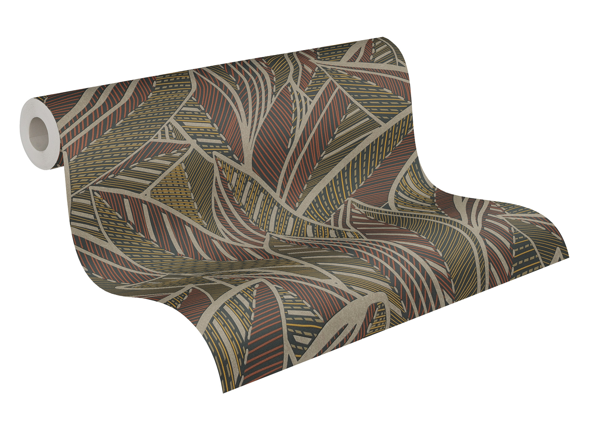 AS Vliestapete French Affair Floral Braun 399331