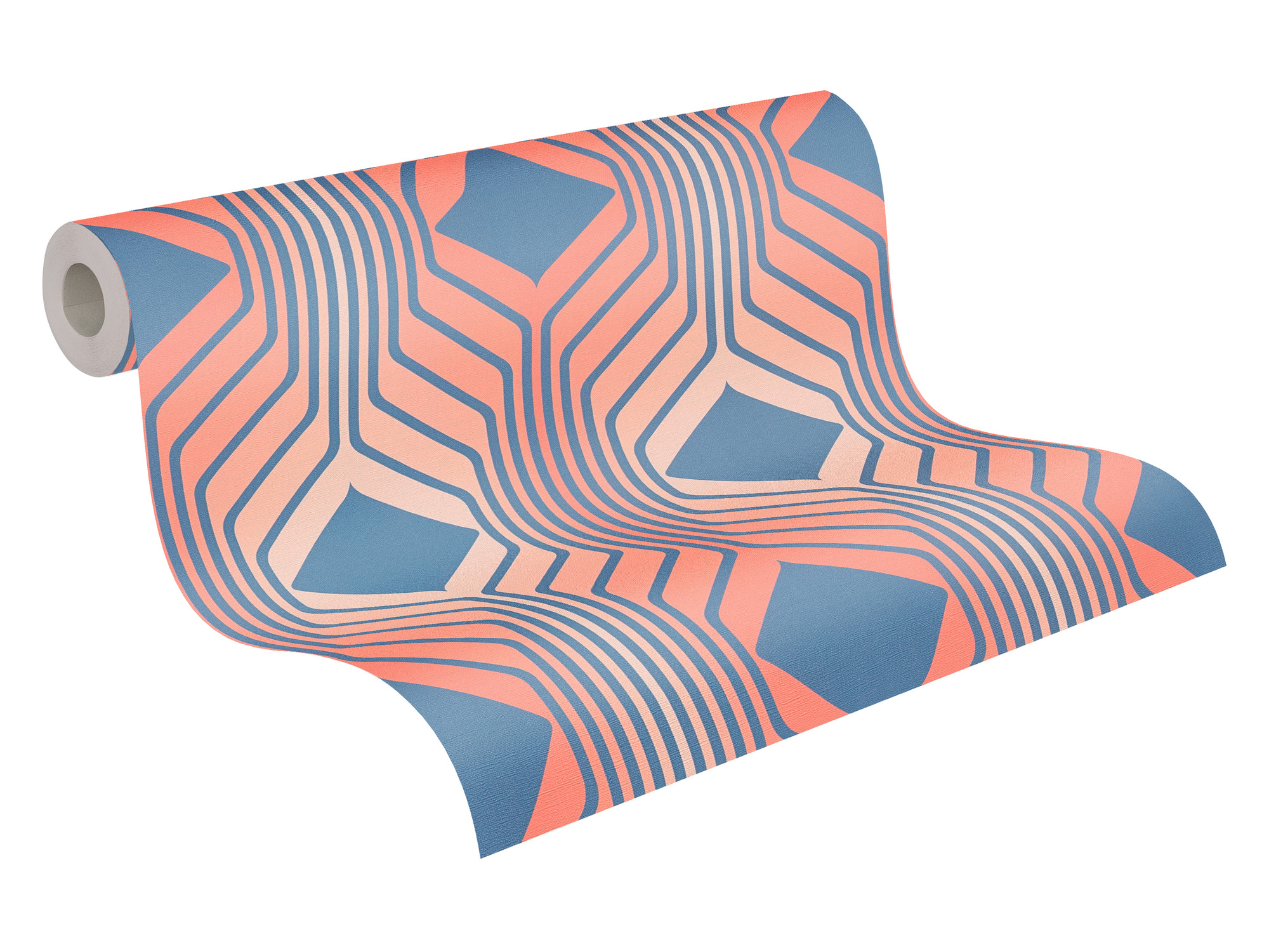 AS Creation Vliestapete Retro Chic Blau 395322