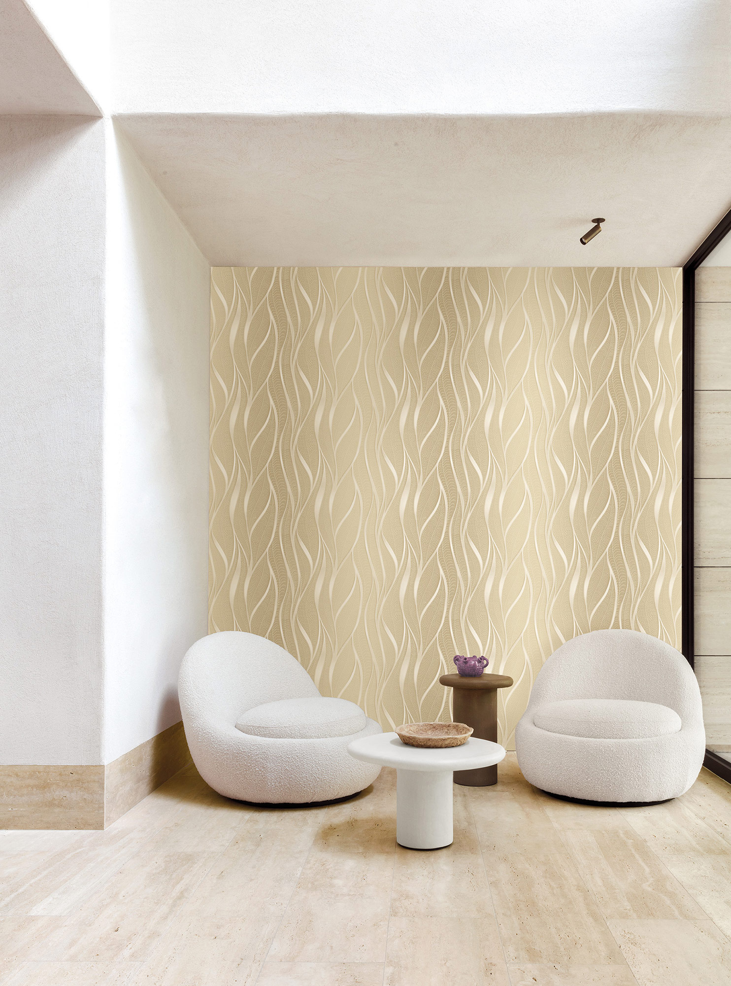 Masureel Fototapete Panel Ray Unda Sand DGRAY104260