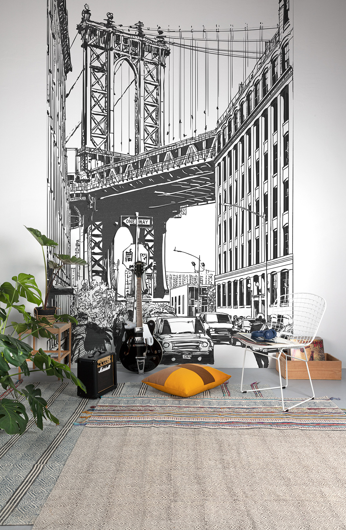 Grandeco Wandbild Mural Young Edition ML3601