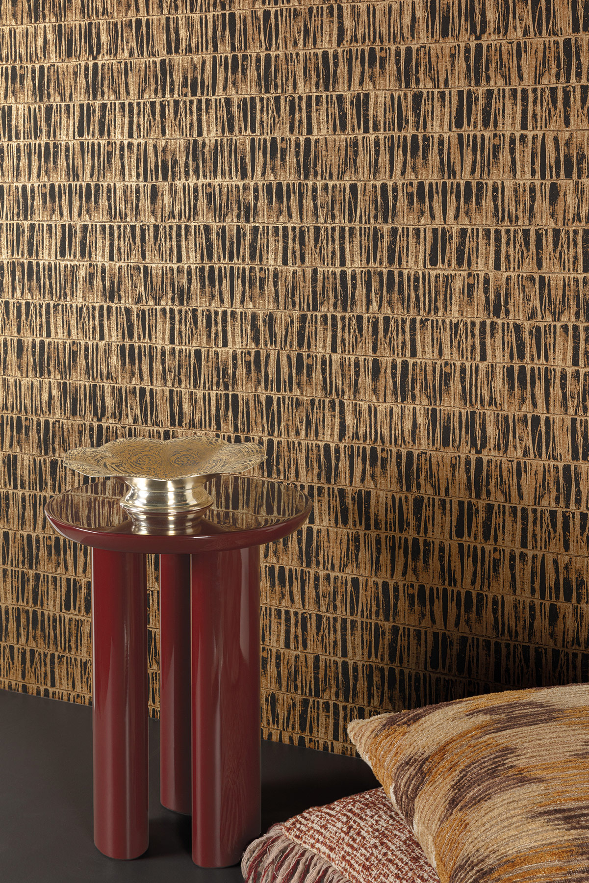 Masureel Vliestapete Erosion Erosio Gold ERO303