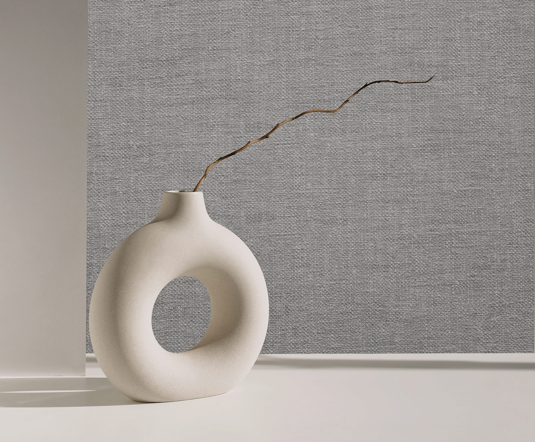 Hohenberger Vliestapete Artist Collage Uni Grey 27269