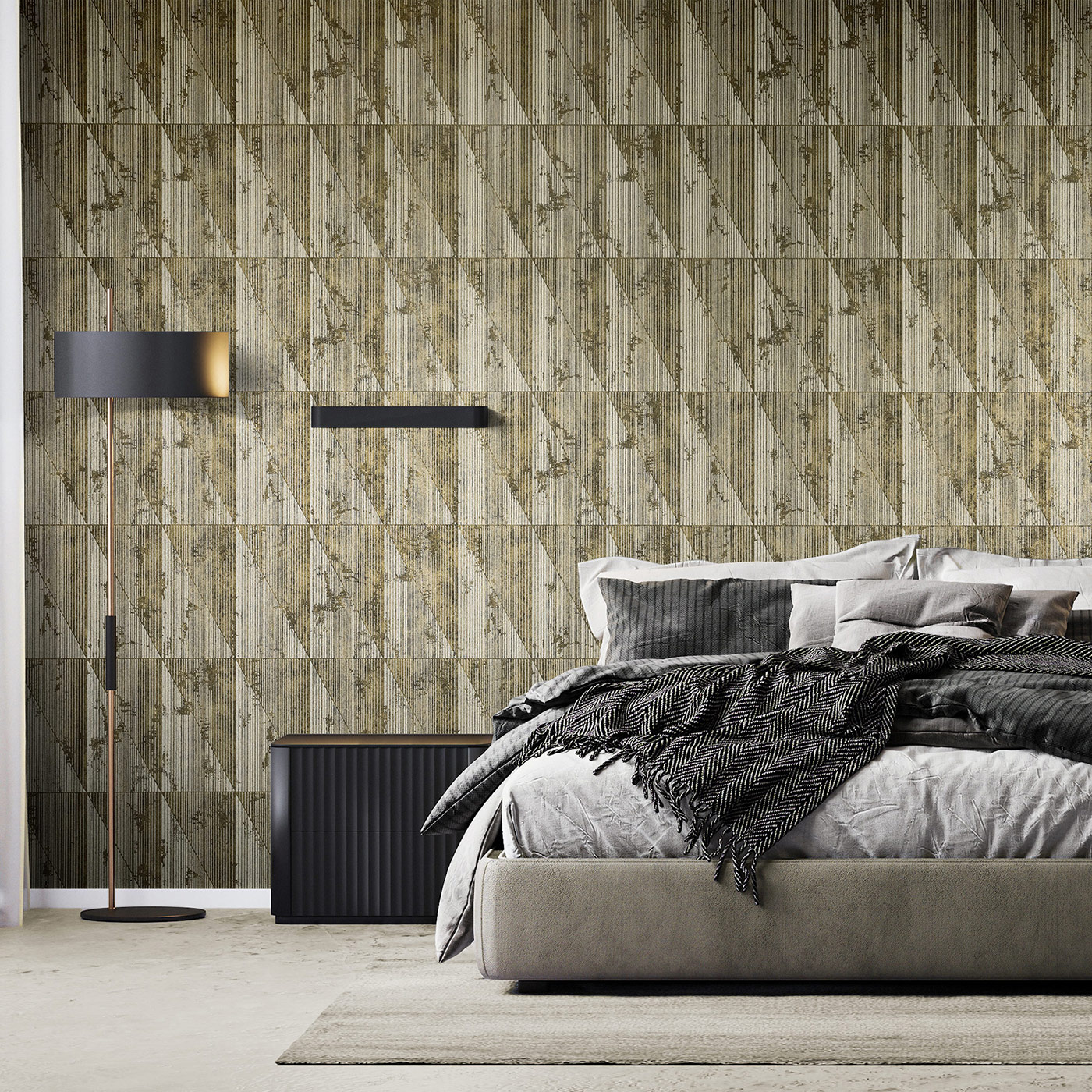 Hohenberger Vliestapete Divino Sancus Umber Brown 65279