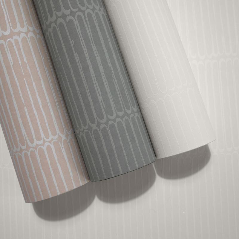 Hohenberger Vliestapete Chalk Beams in Order White 65493