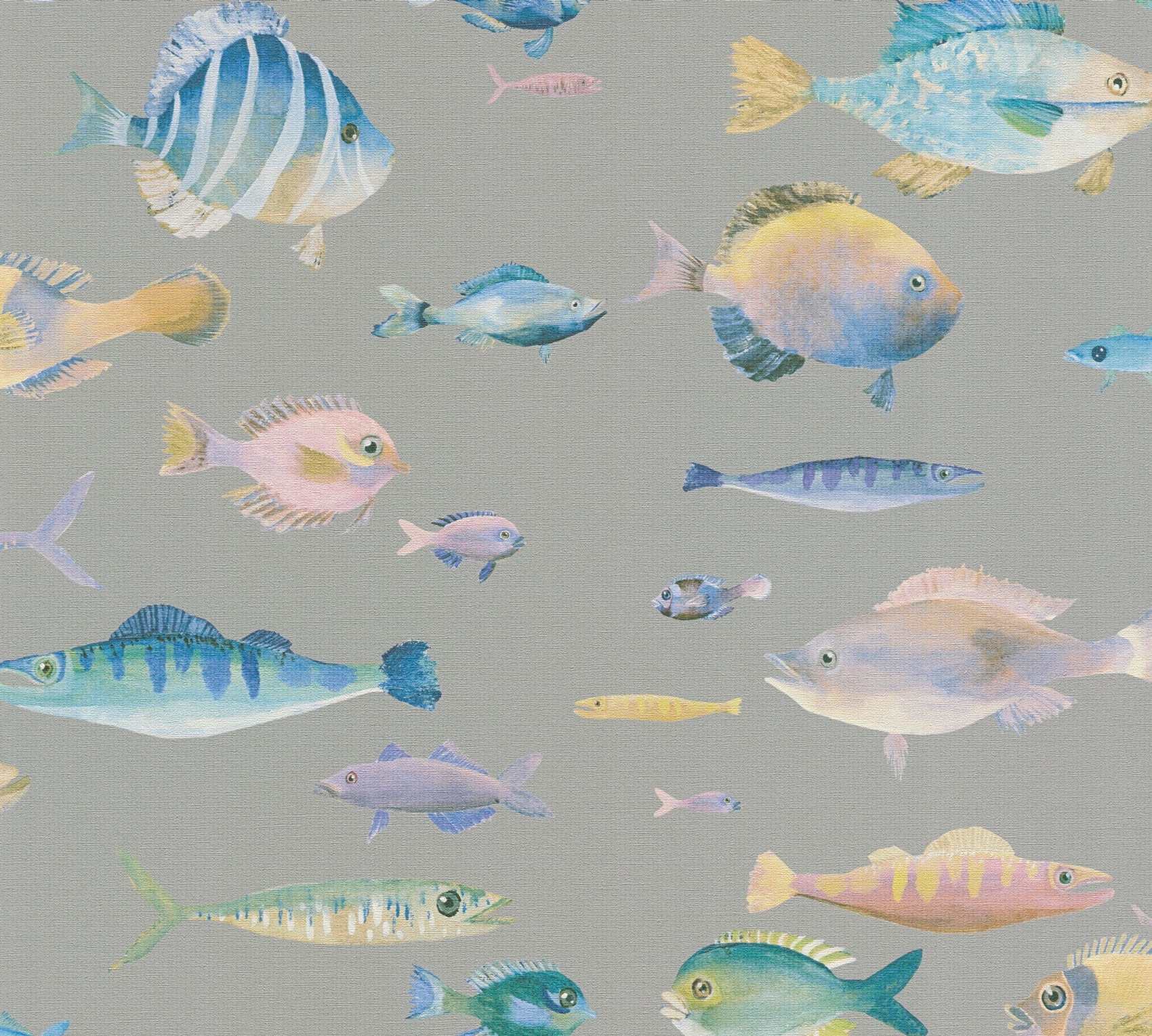 AS Vliestapete PintWalls II Tiertapete Grau 396961