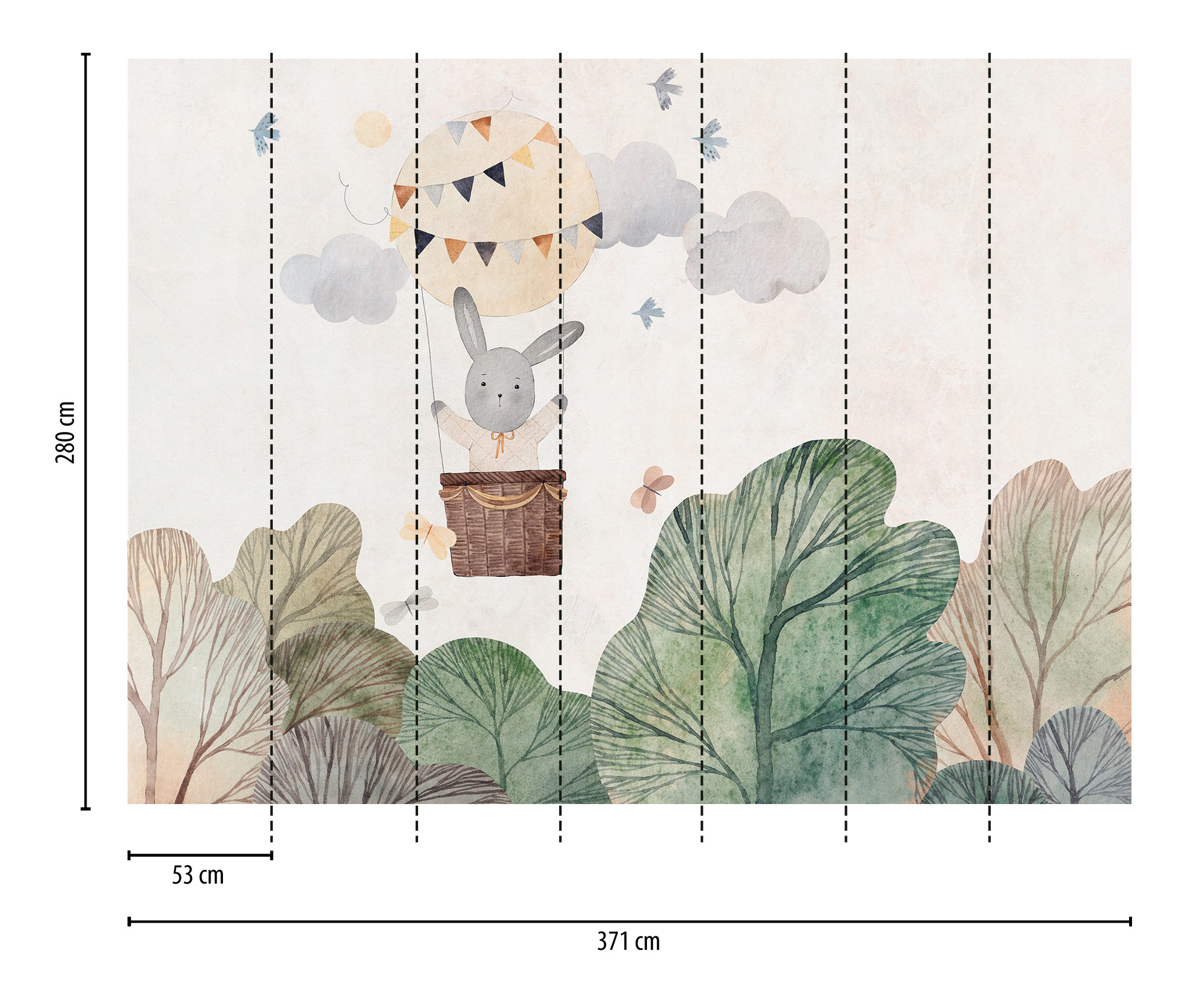 Livingwalls Vliestapete The Wall 3 Kinderzimmer 399051