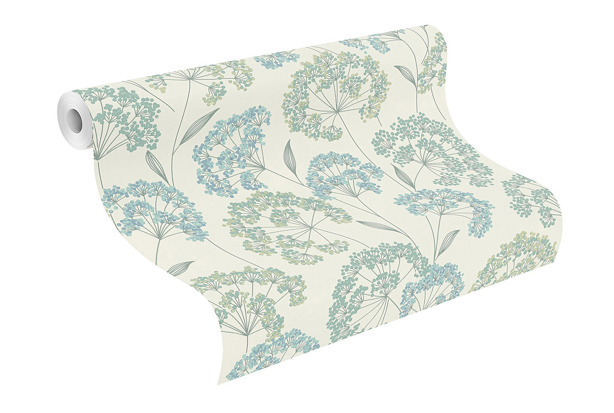 Rasch Vliestapete Allegretto Türkis-Helltürkis 793314