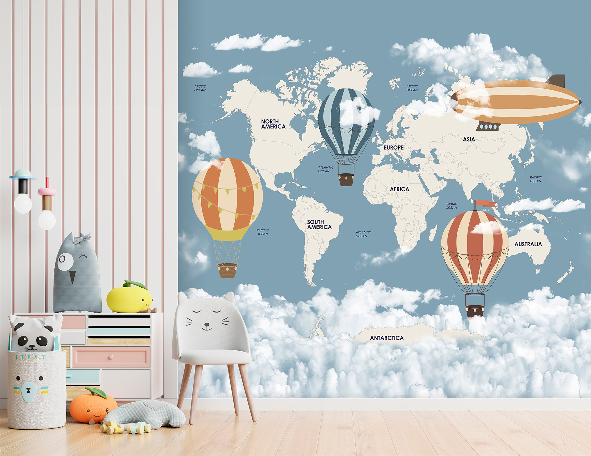 Decoprint Fototapete Cute Walls Entdecker CW60371