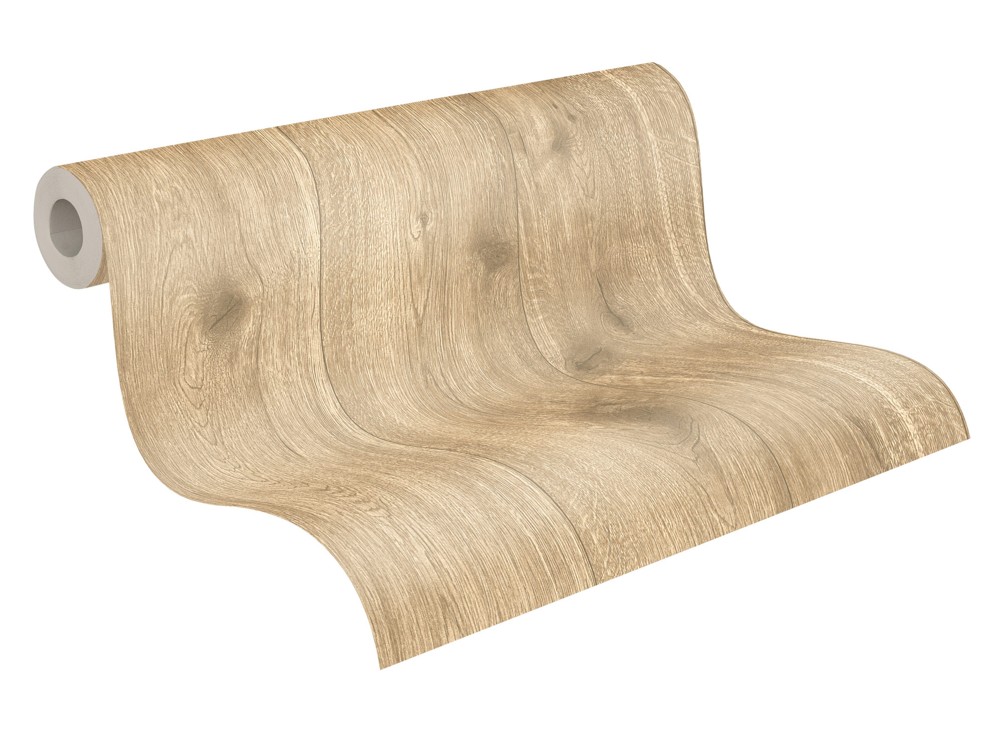 AS Vliestapete Elements 2 Holzoptik Braun 300434