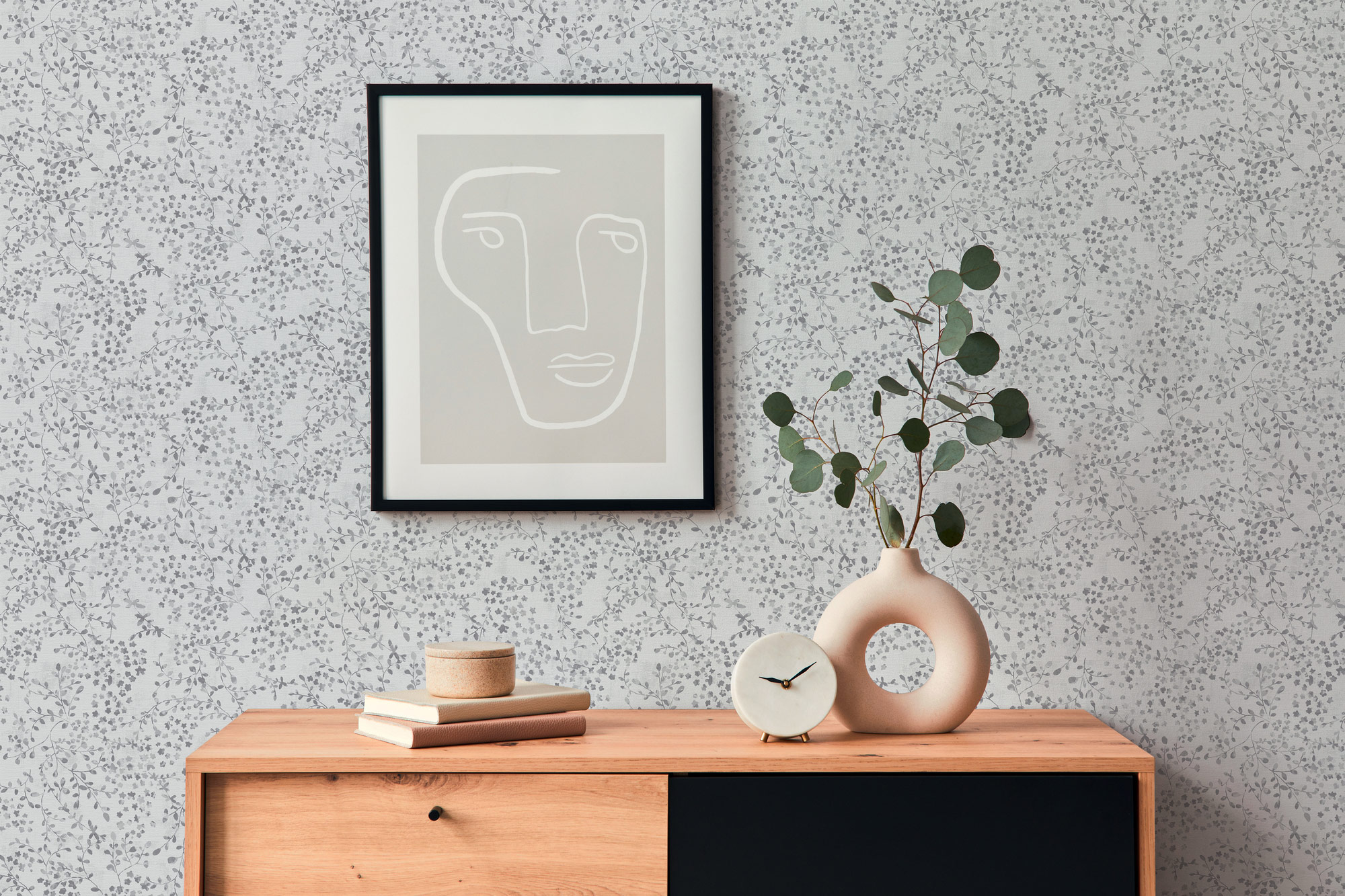 AS Vliestapete PintWalls II Äste Grau 397474