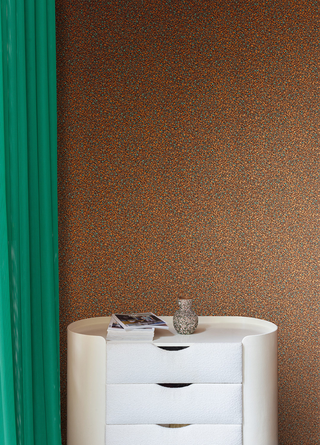 Masureel Vliestapete The Colour Book 2 Terraco Rust  ROC004