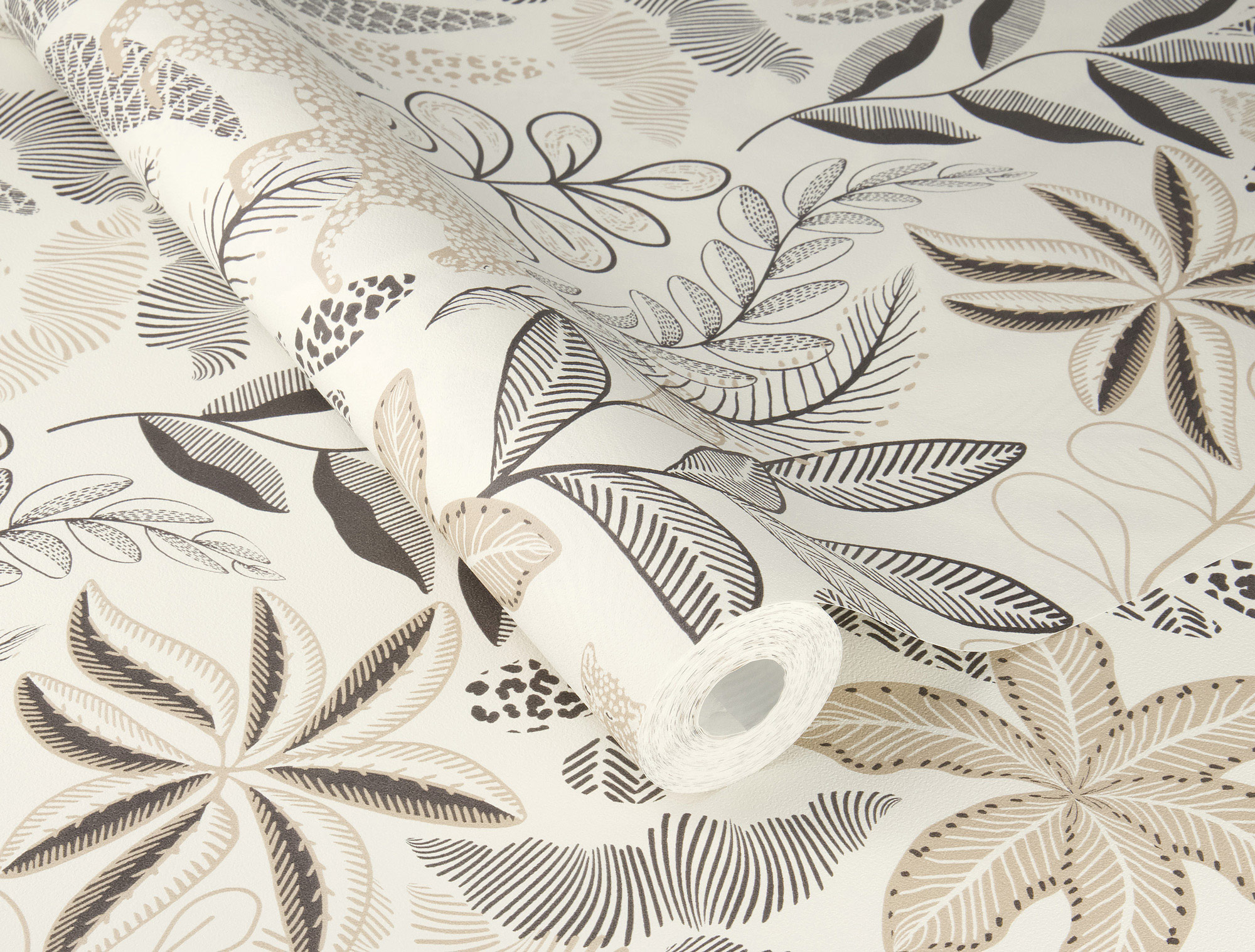 Rasch Vliestapete Allegretto Beige-Hellbeige 792911