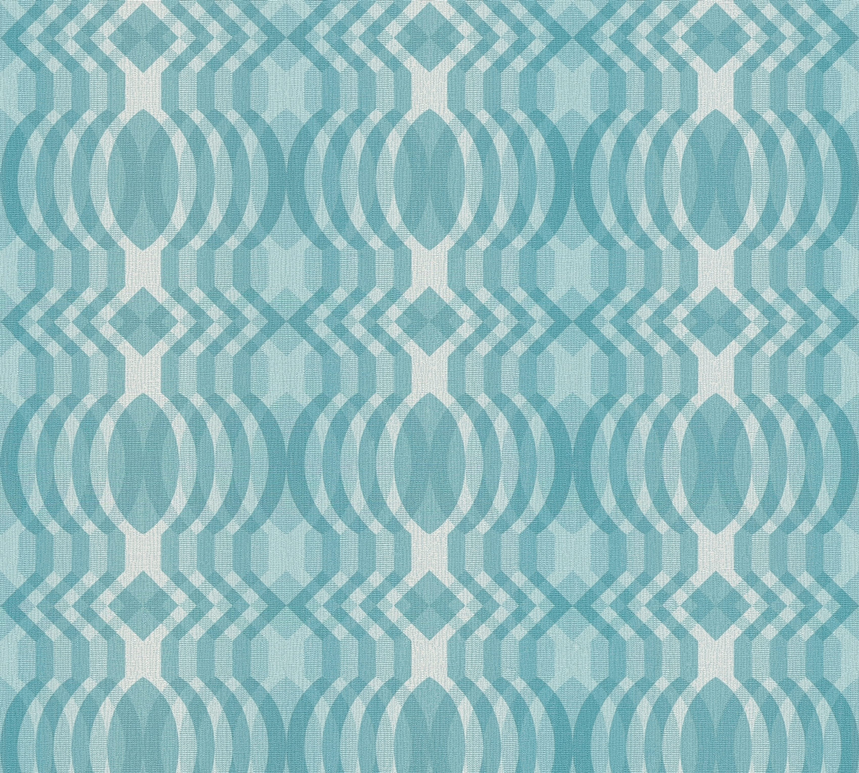 AS Creation Vliestapete Retro Chic Blau 395342