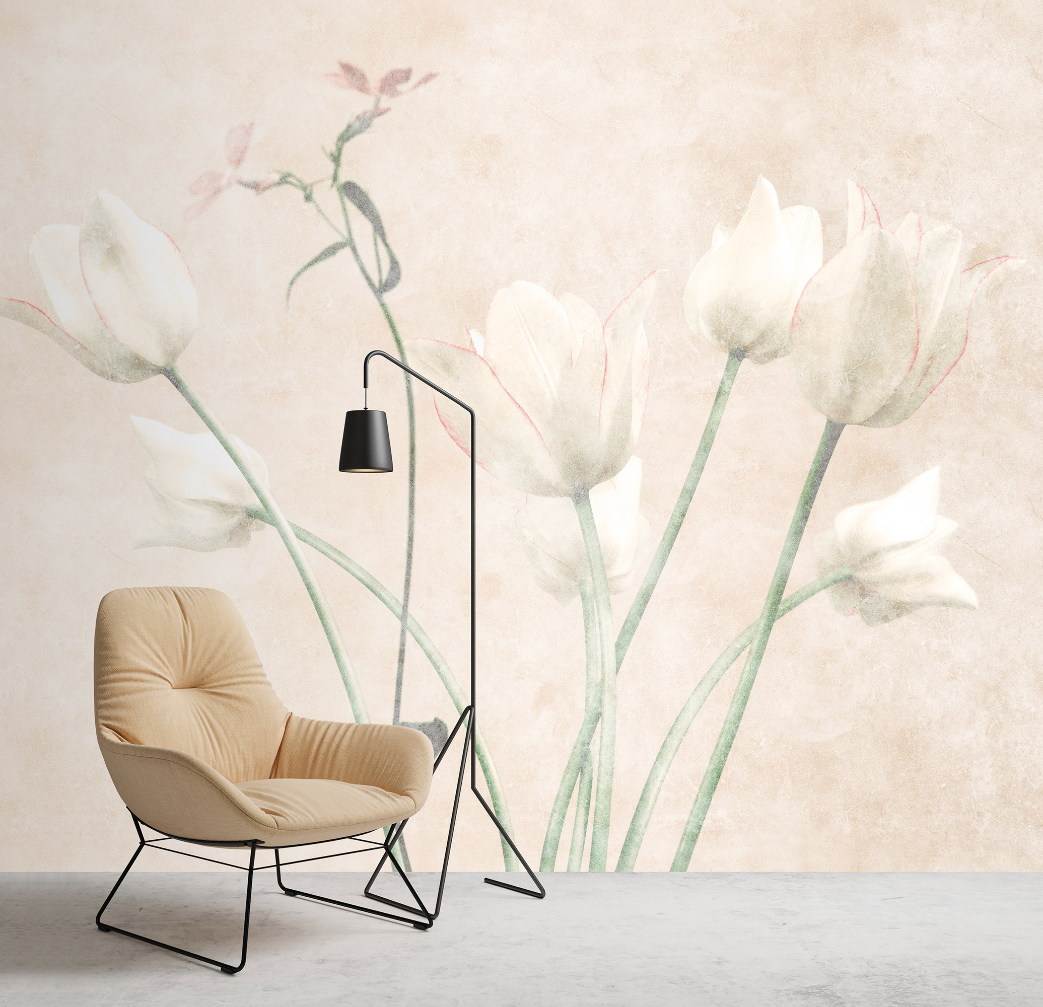 AS Fototapete Walls by Patel 3 Blumen DD122396