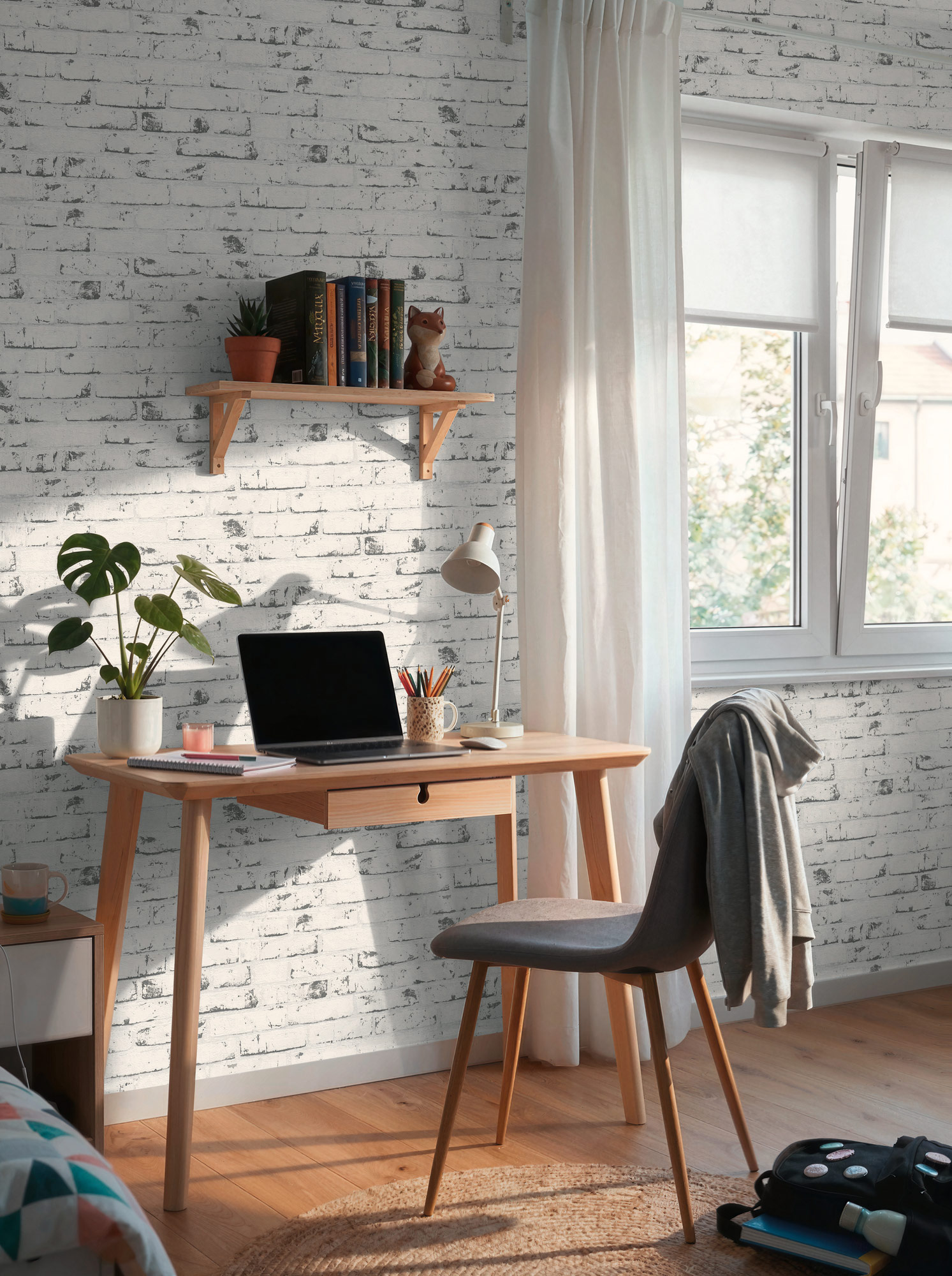 AS Vliestapete Casual Living Grau Steintapete 907837