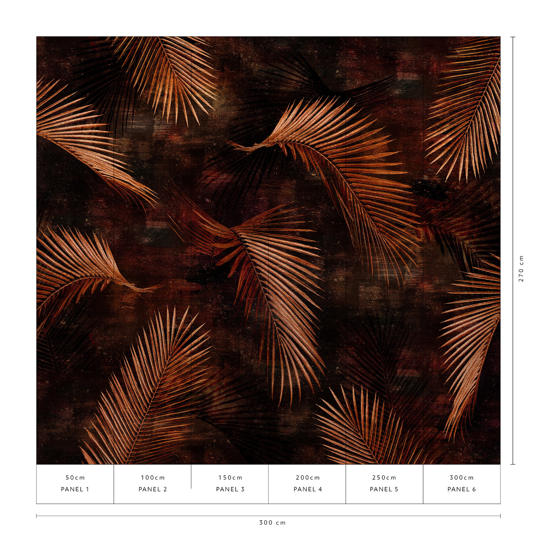 Erismann Fototapete GMK Art Edition Glossy Palms 224335