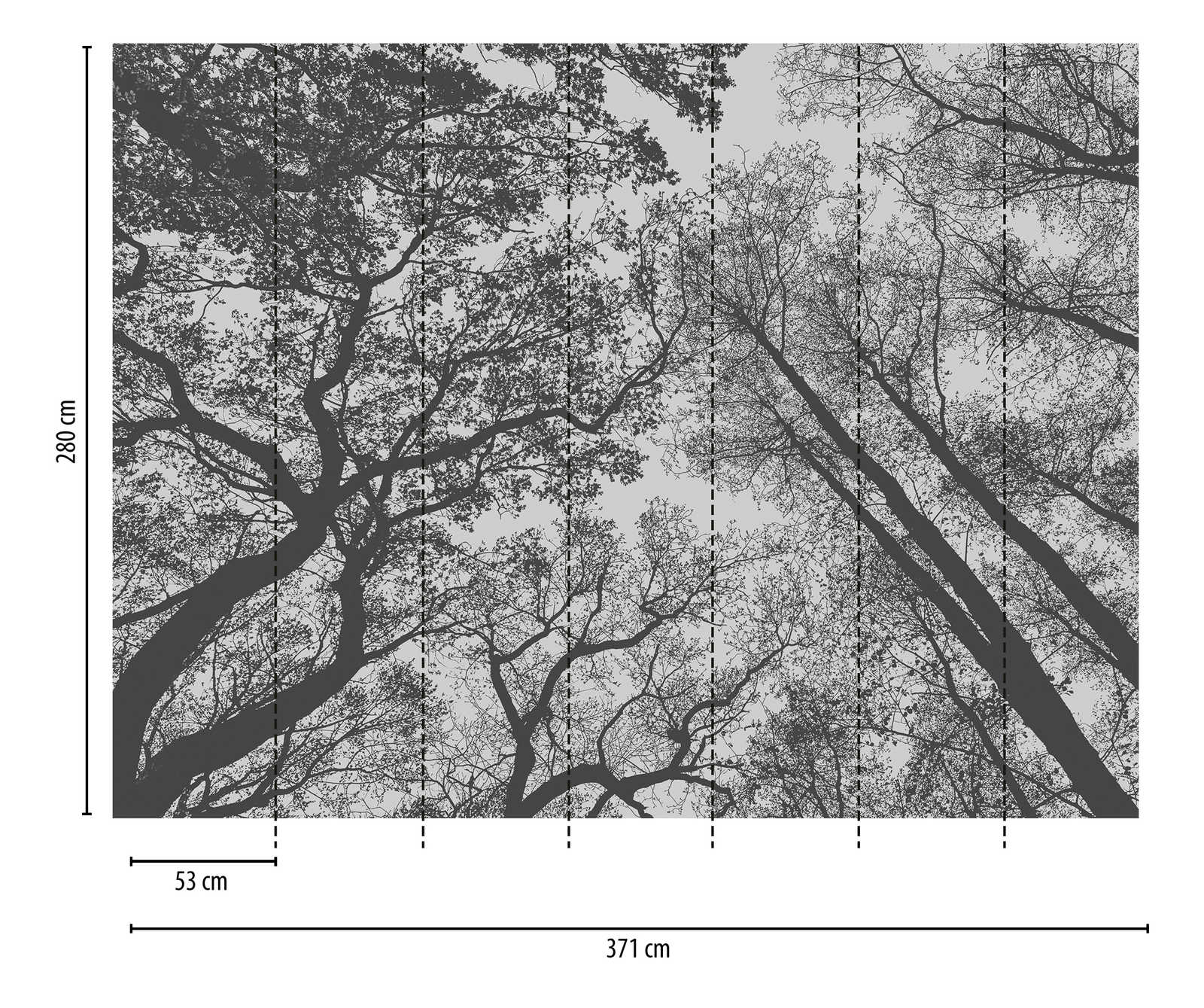 Livingwalls Vliestapete The Wall Wald 382401