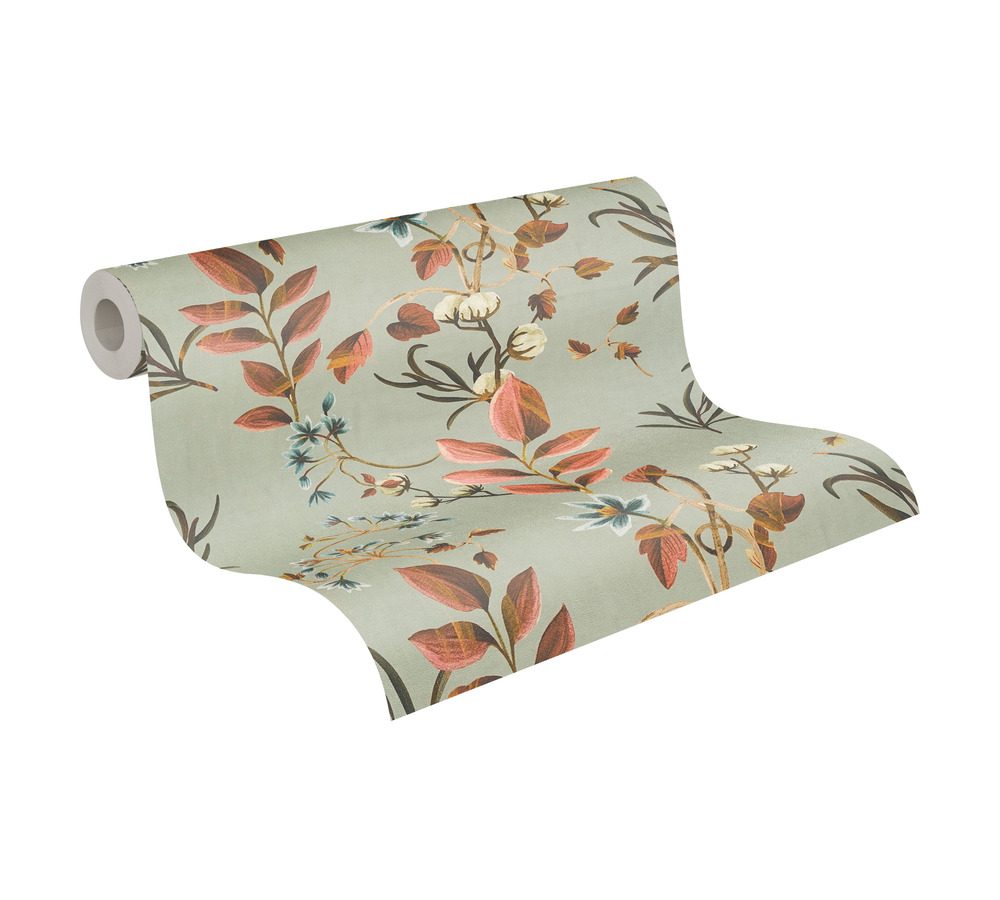 AS Vliestapete Anna d'Andrea Floral Grau 782122